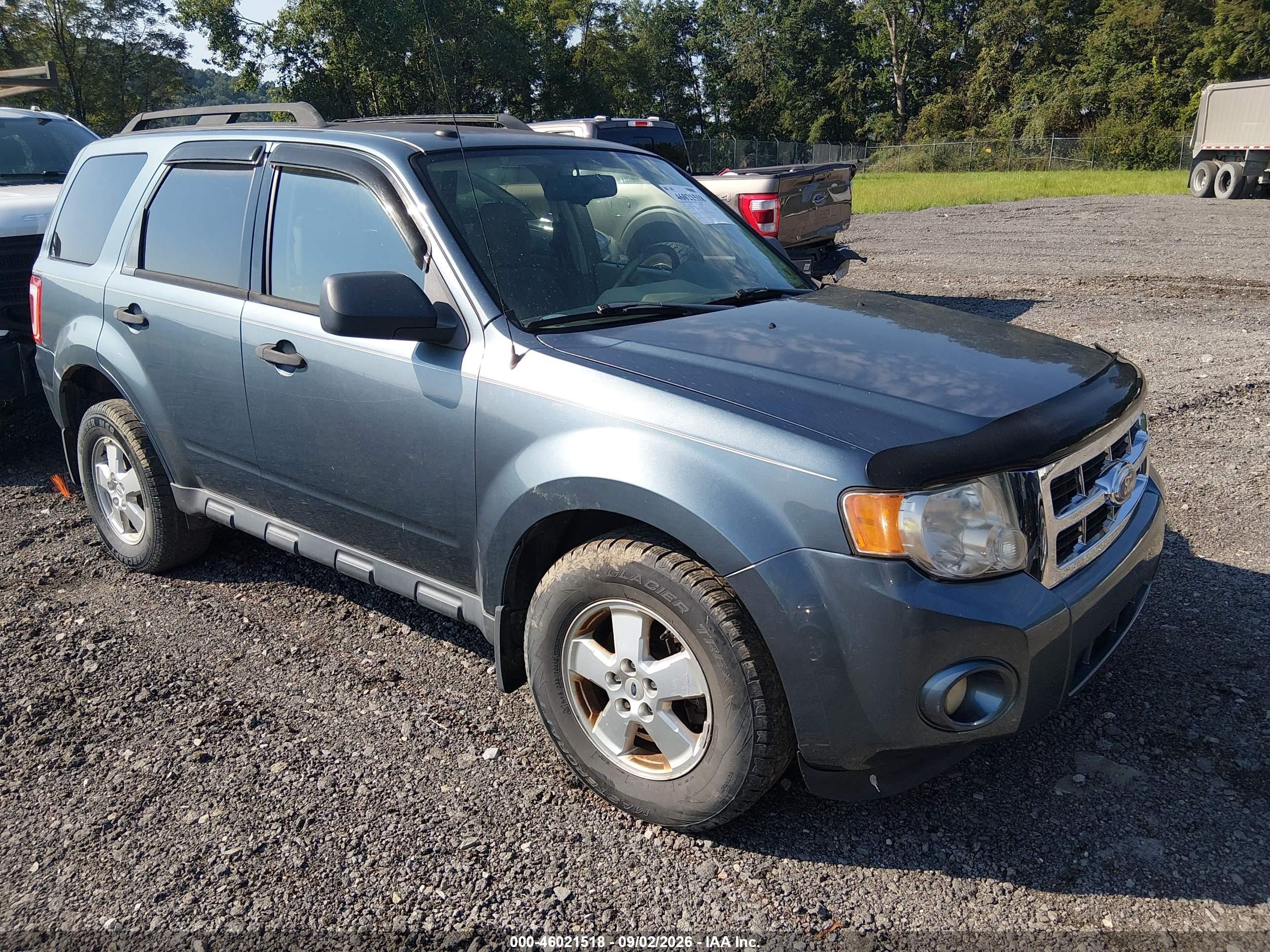 2011 Ford Escape Xlt Blue vin: 1FMCU9DG3BKC49702