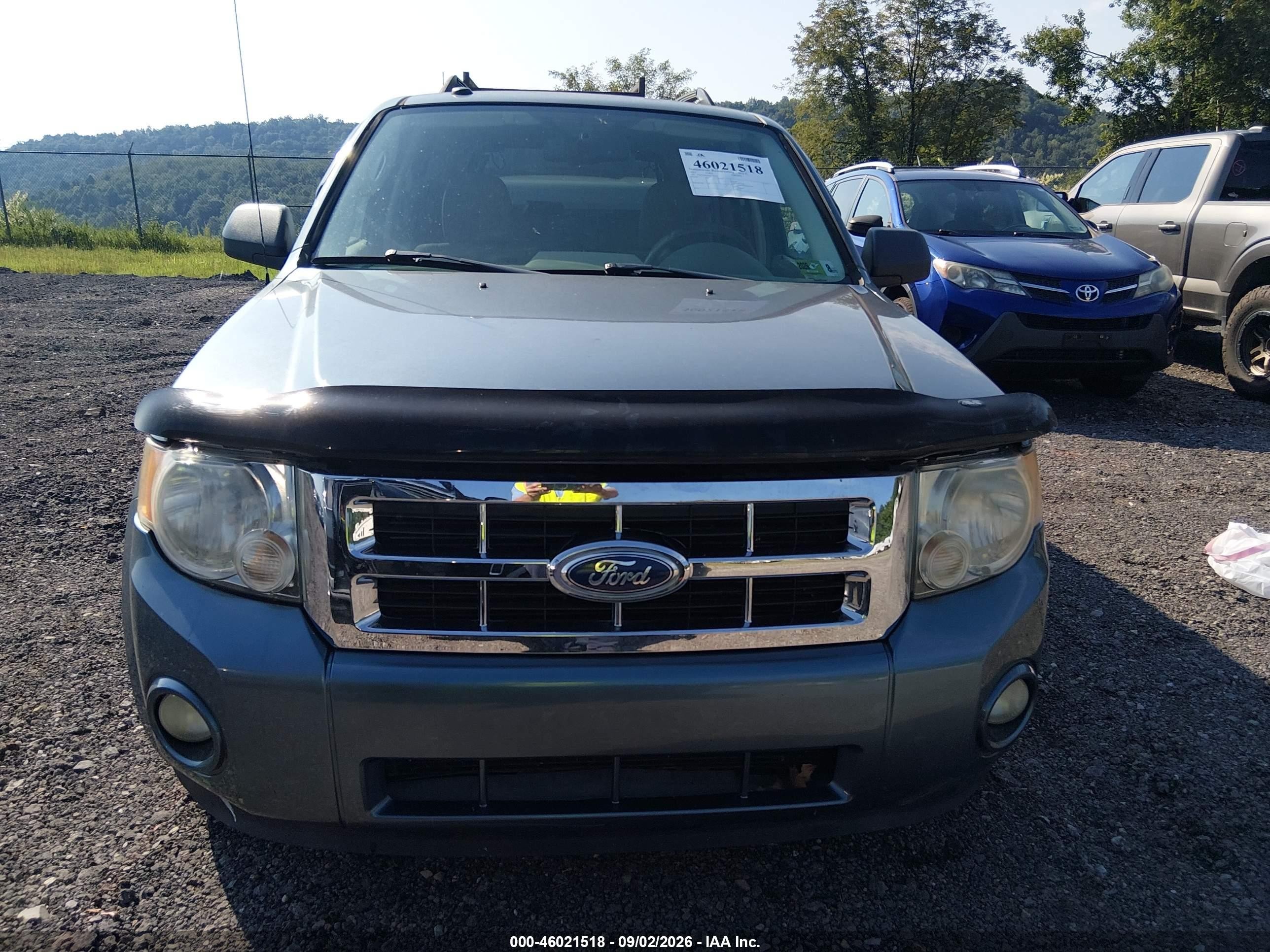 2011 Ford Escape Xlt Blue vin: 1FMCU9DG3BKC49702