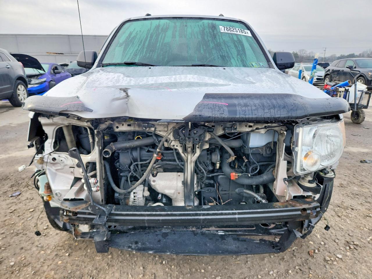2011 Ford Escape Xlt Silver vin: 1FMCU9DG3BKC59341