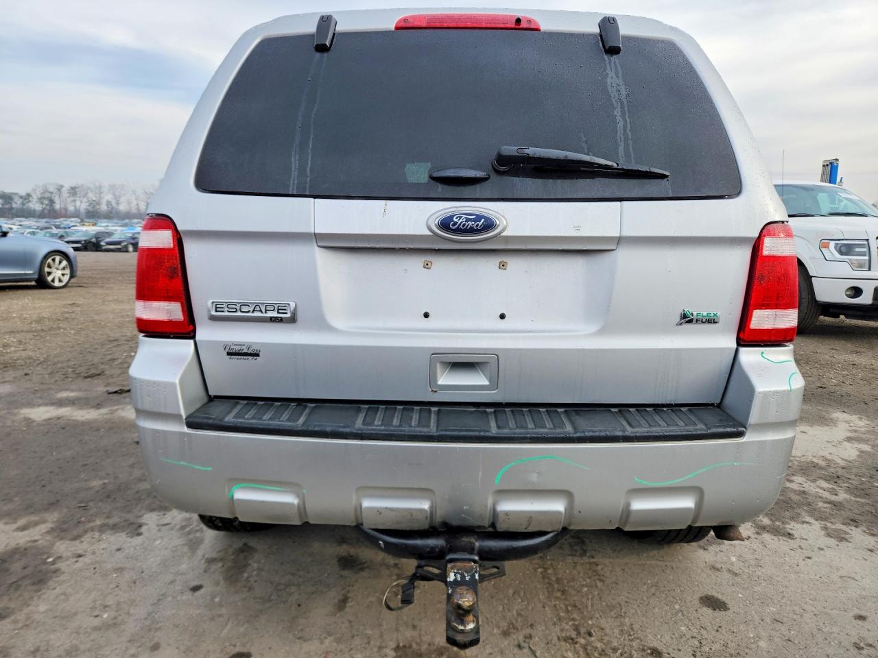 2011 Ford Escape Xlt Silver vin: 1FMCU9DG3BKC59341