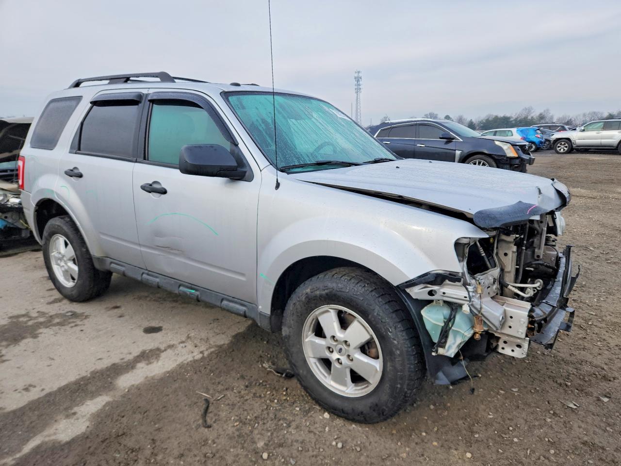 2011 Ford Escape Xlt Silver vin: 1FMCU9DG3BKC59341