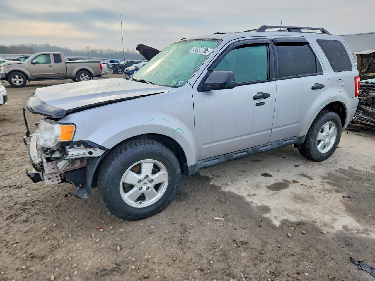 2011 Ford Escape Xlt Silver vin: 1FMCU9DG3BKC59341