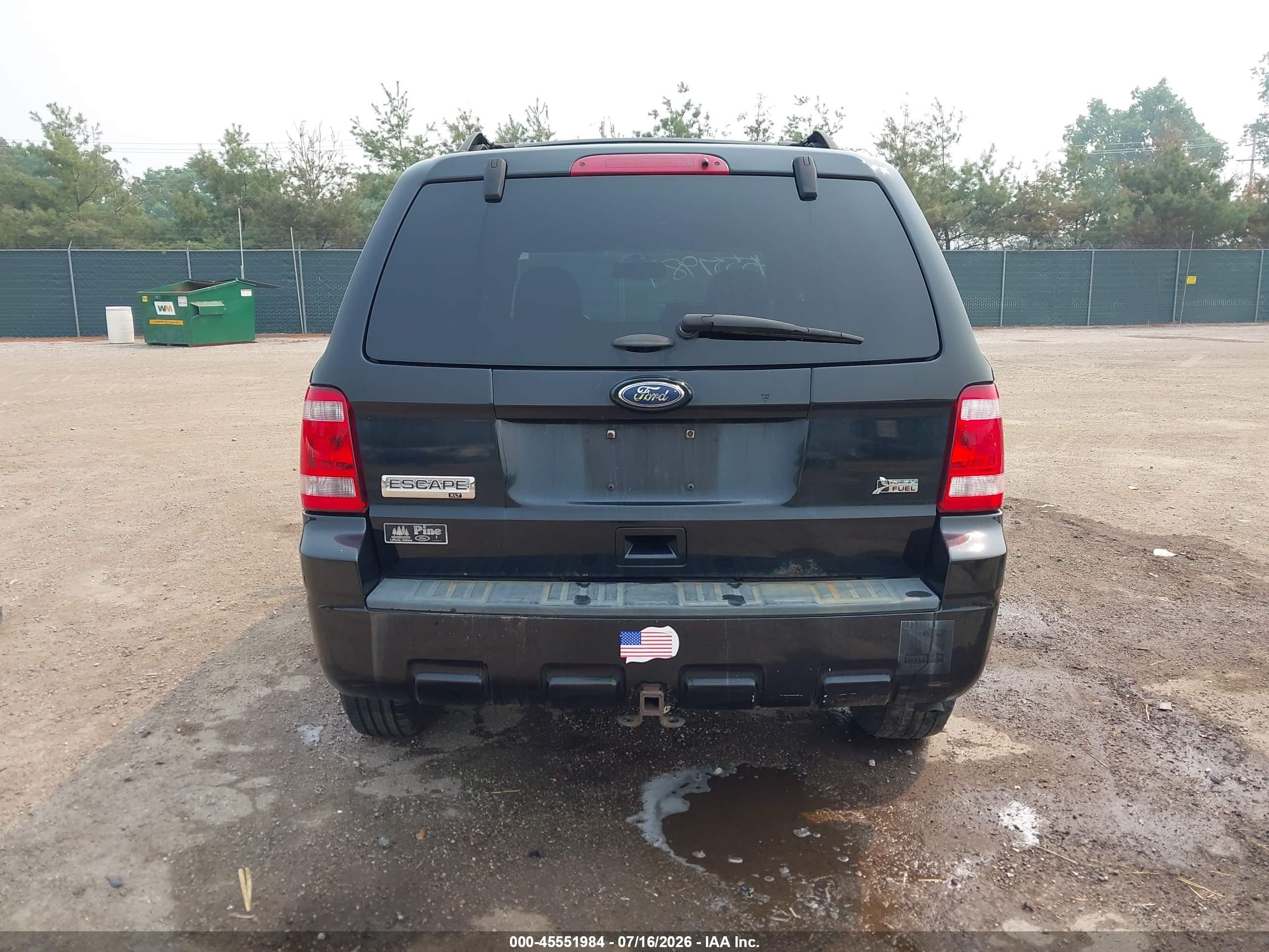 2012 Ford Escape Xlt Black vin: 1FMCU9DG3CKA74806