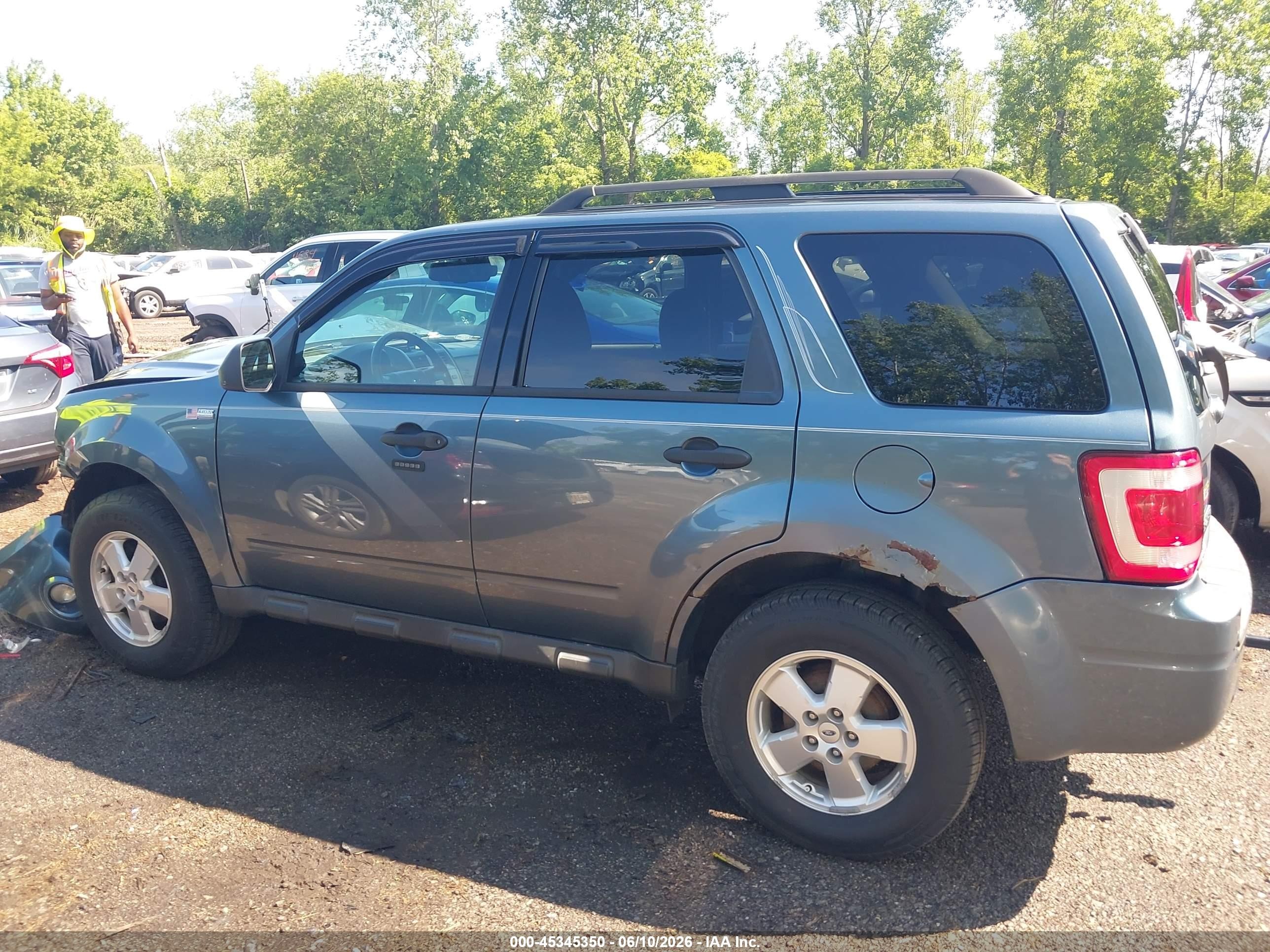 2012 Ford Escape Xlt Blue vin: 1FMCU9DG3CKB51075