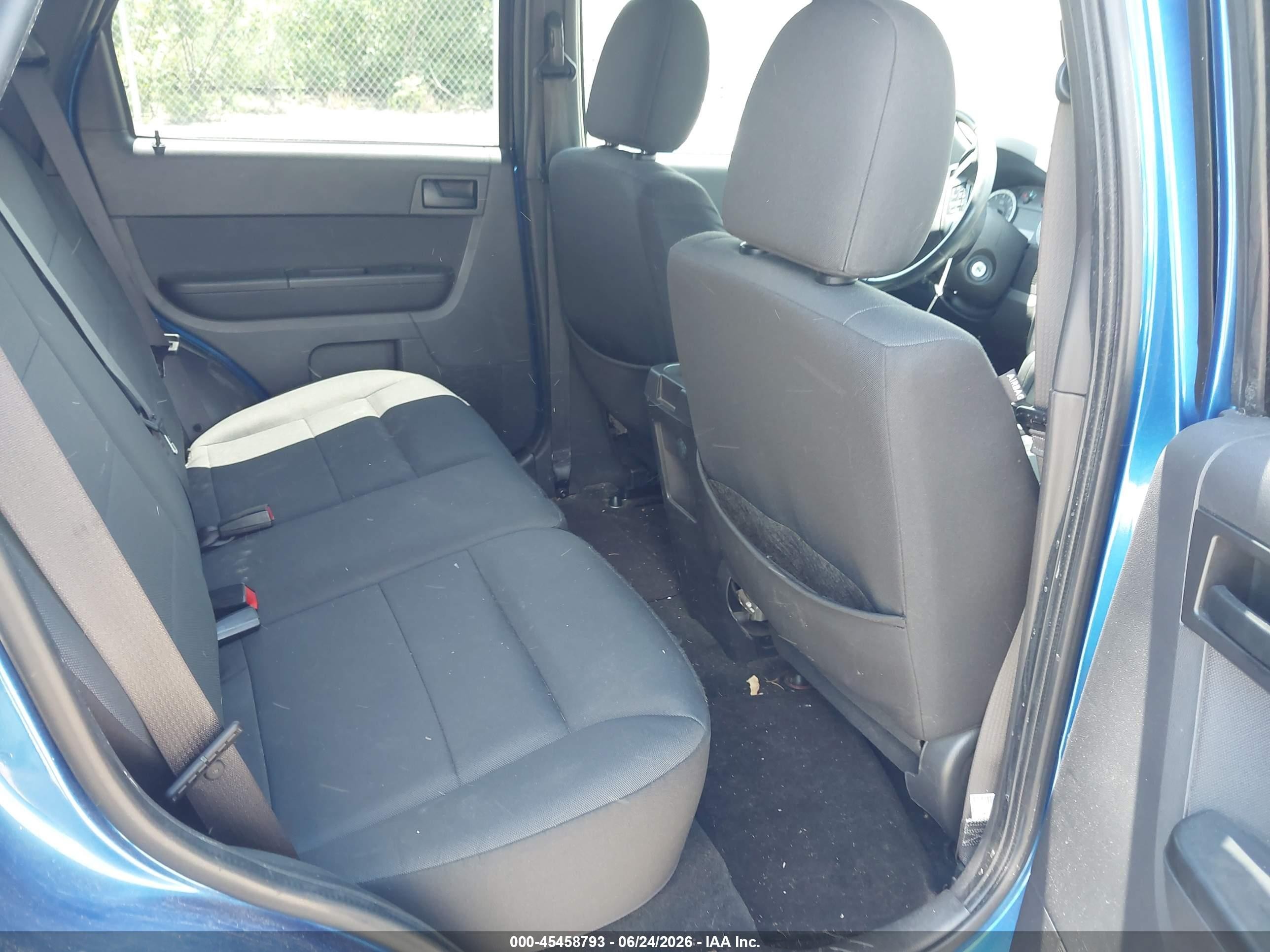 2012 Ford Escape Xlt Blue vin: 1FMCU9DG3CKC53038