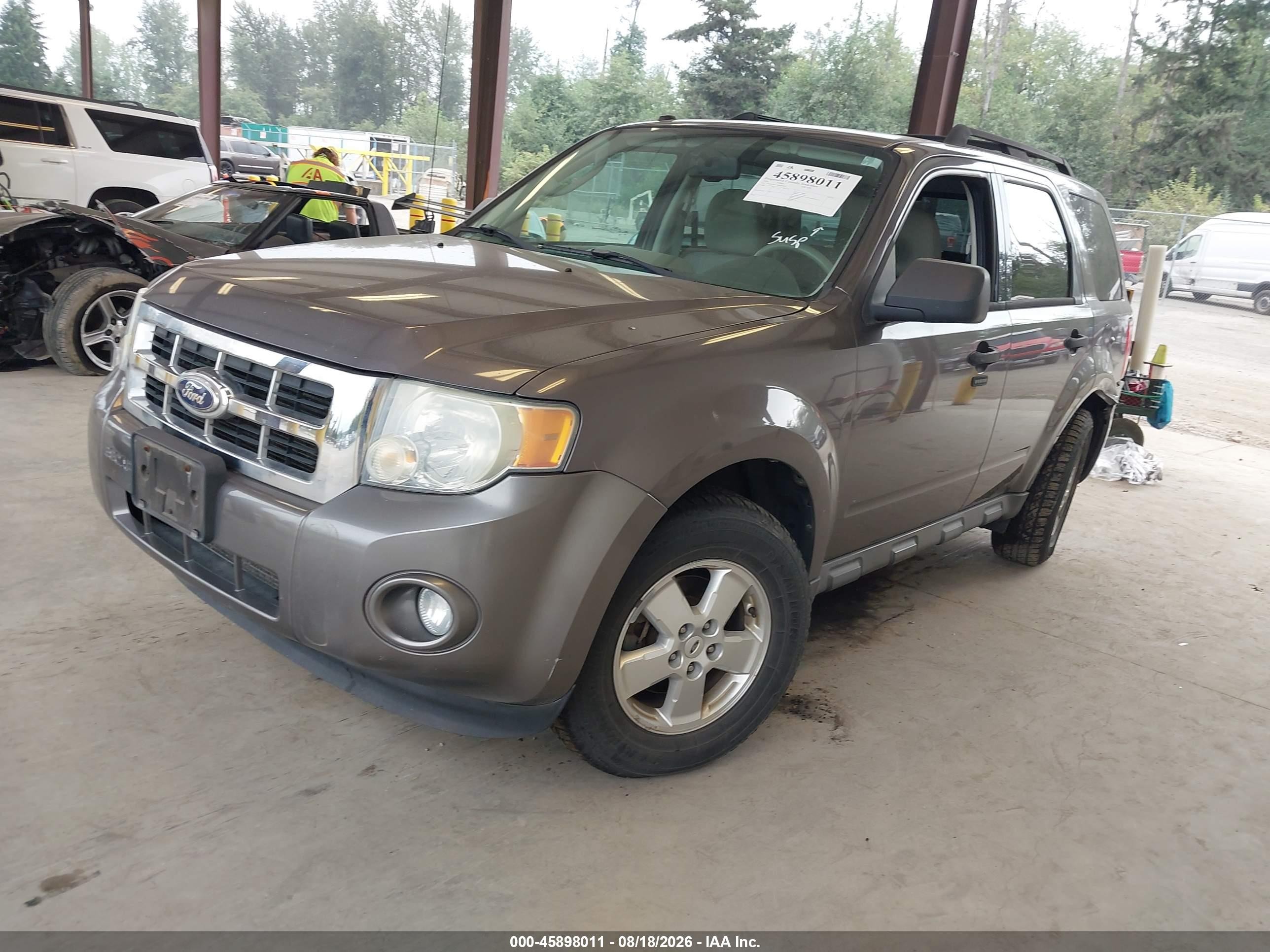 2010 Ford Escape Xlt Серый vin: 1FMCU9DG4AKB77018