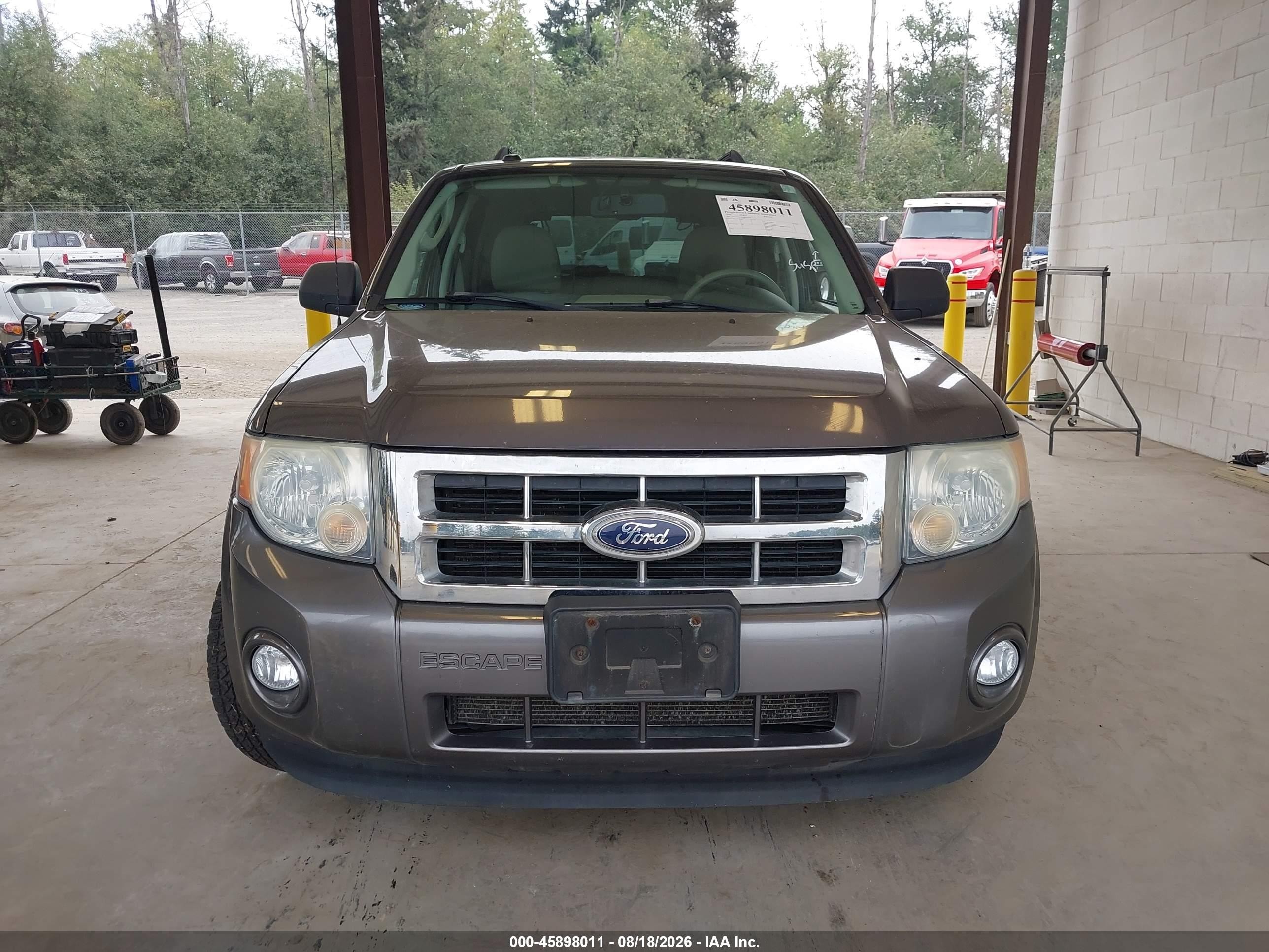 2010 Ford Escape Xlt Серый vin: 1FMCU9DG4AKB77018