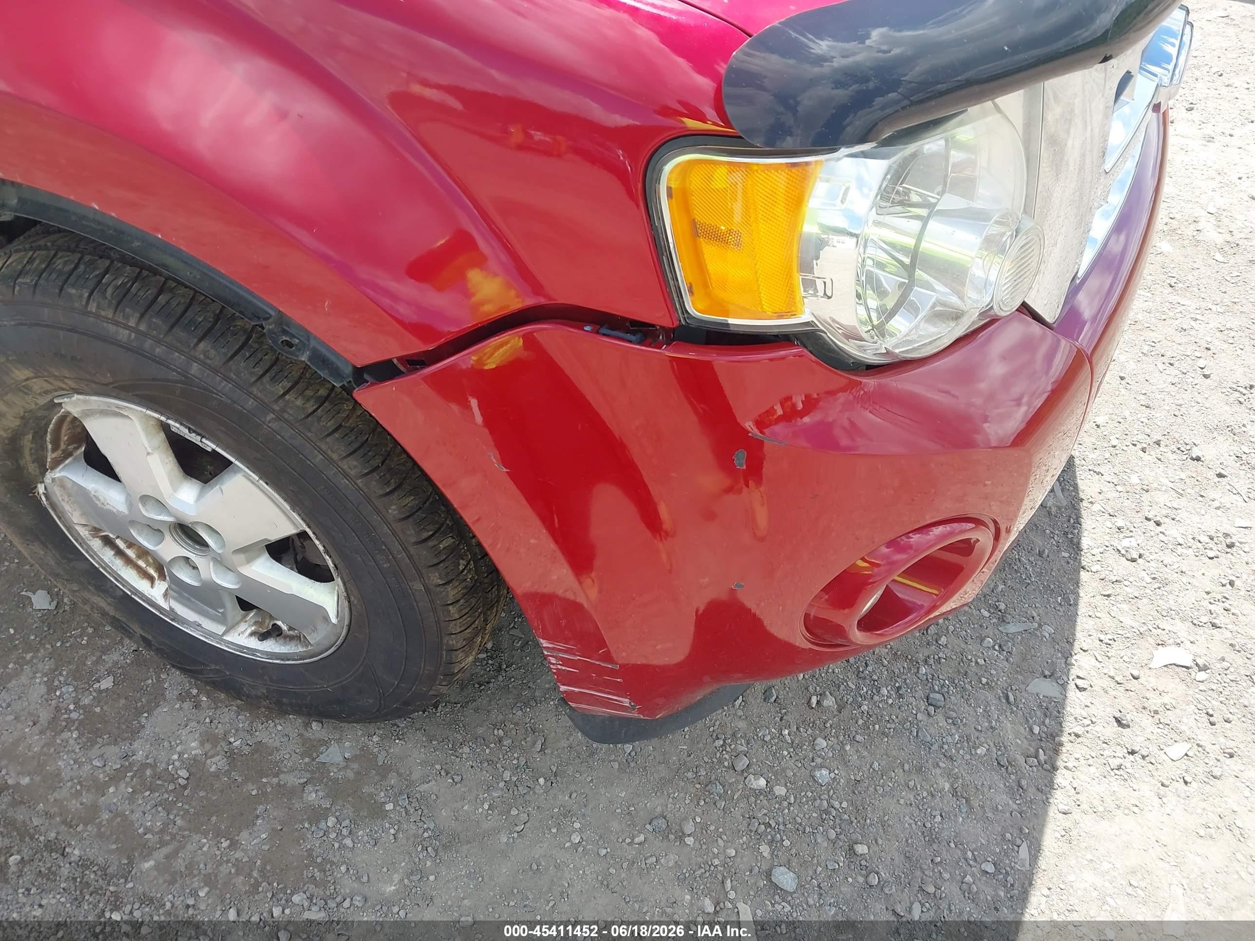 2011 Ford Escape Xlt Red vin: 1FMCU9DG4BKA32191