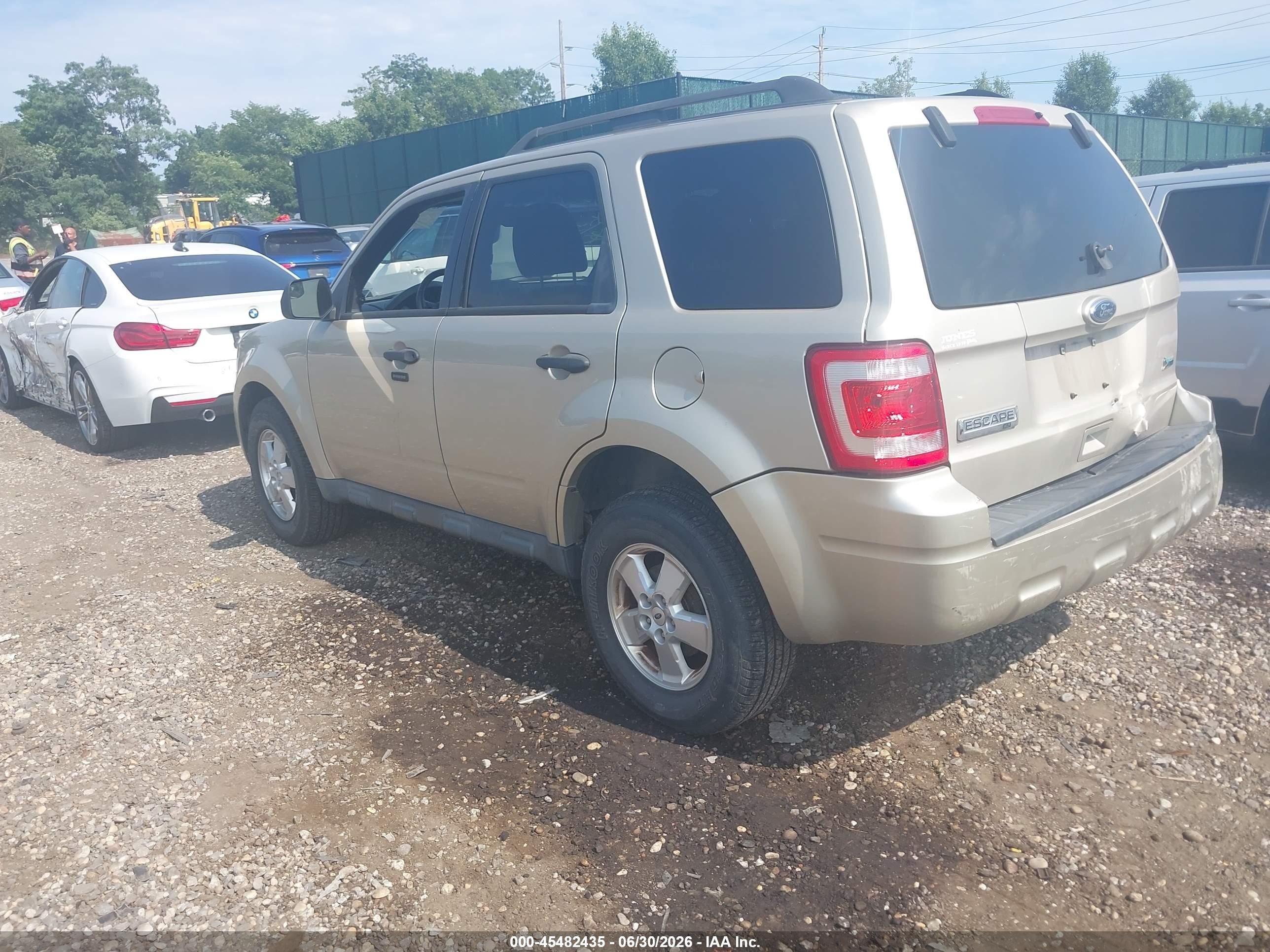 2011 Ford Escape Xlt Tan vin: 1FMCU9DG4BKA33597