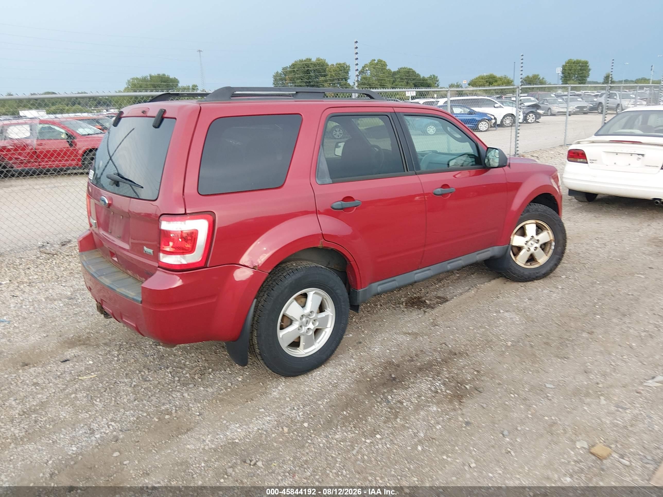 2011 Ford Escape Xlt Красный vin: 1FMCU9DG4BKA48570