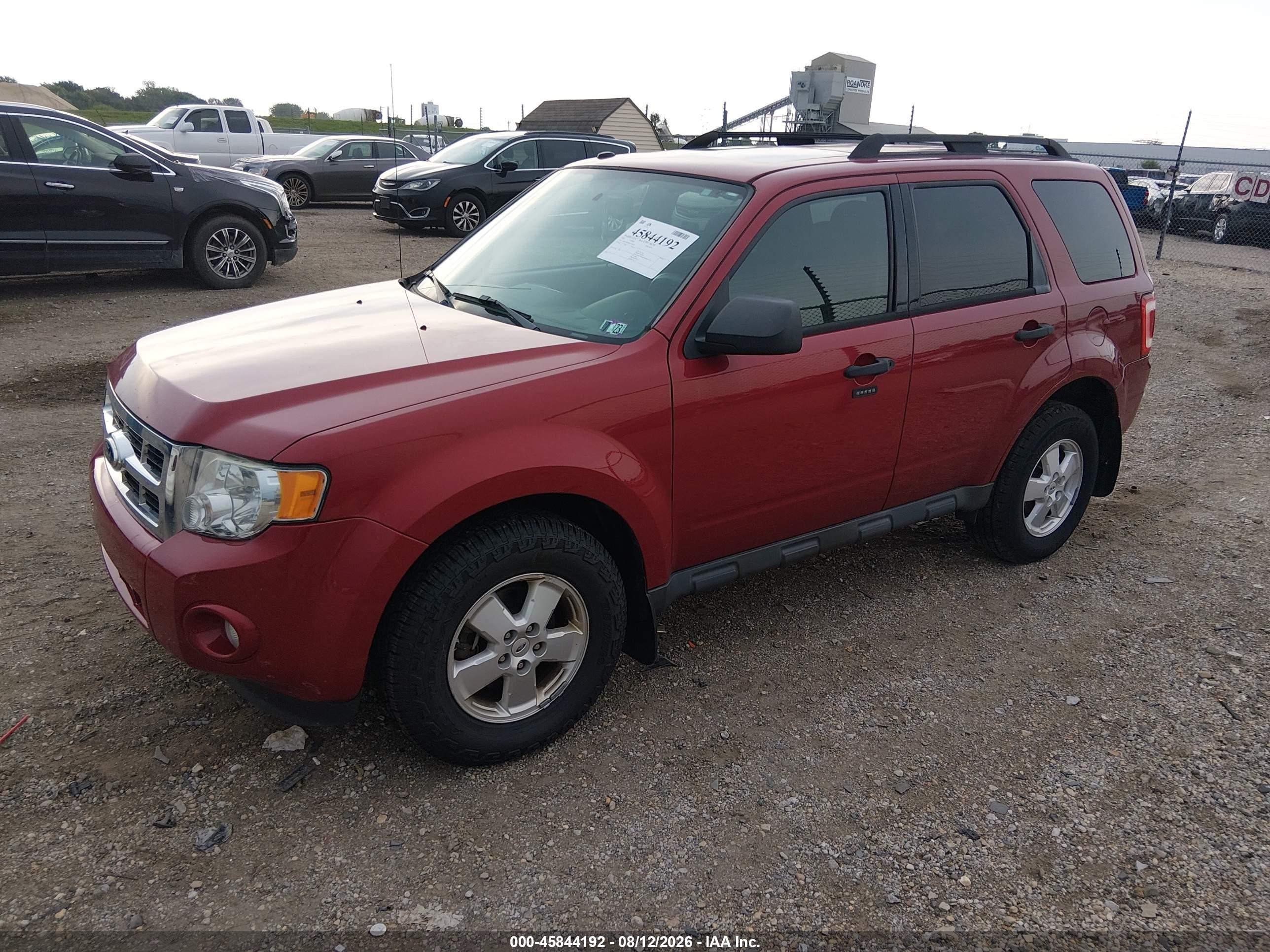 2011 Ford Escape Xlt Красный vin: 1FMCU9DG4BKA48570