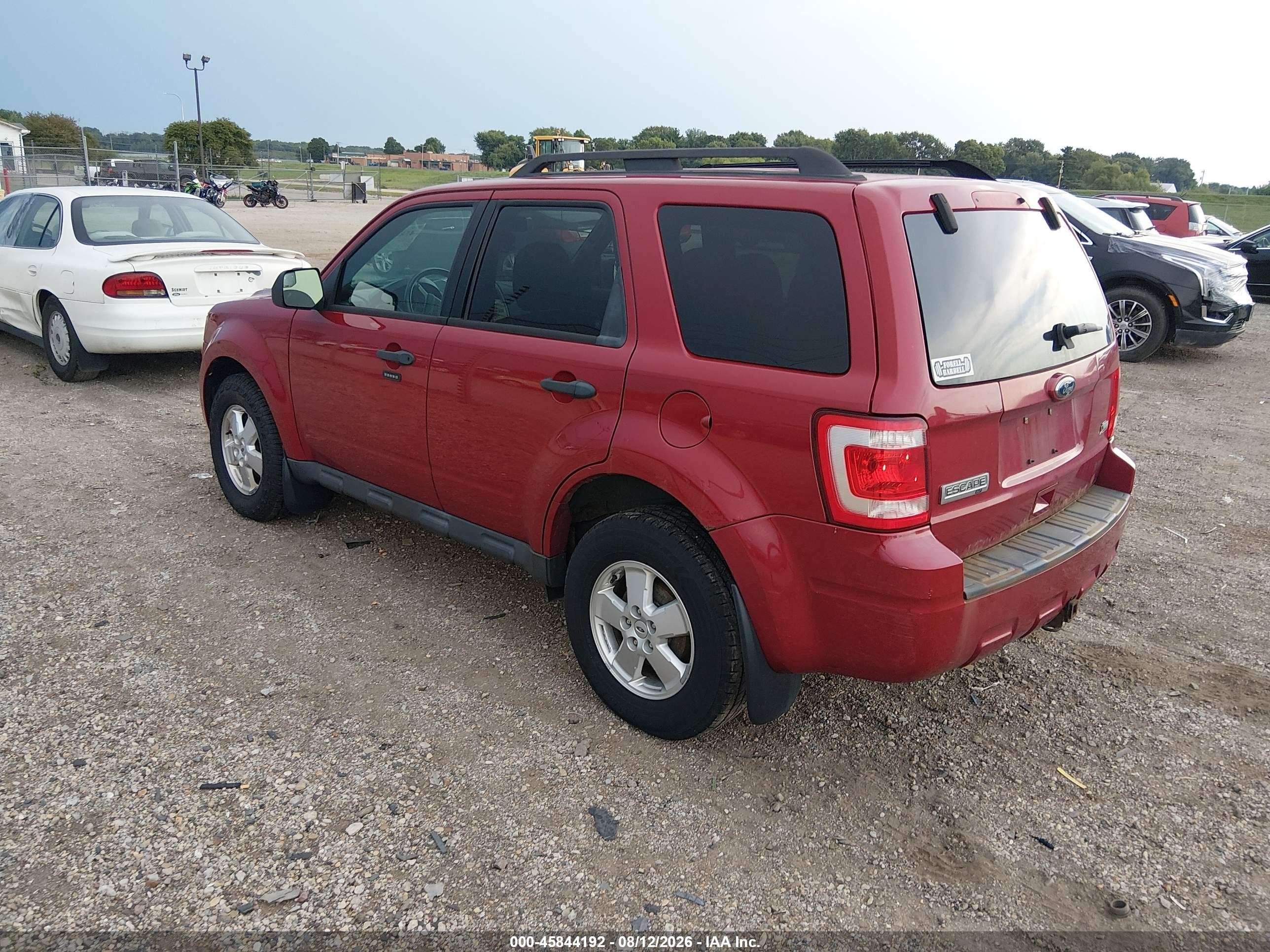 2011 Ford Escape Xlt Красный vin: 1FMCU9DG4BKA48570