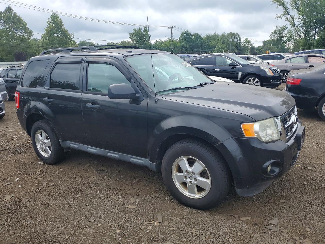2011 Ford Escape Xlt Black vin: 1FMCU9DG4BKB56655