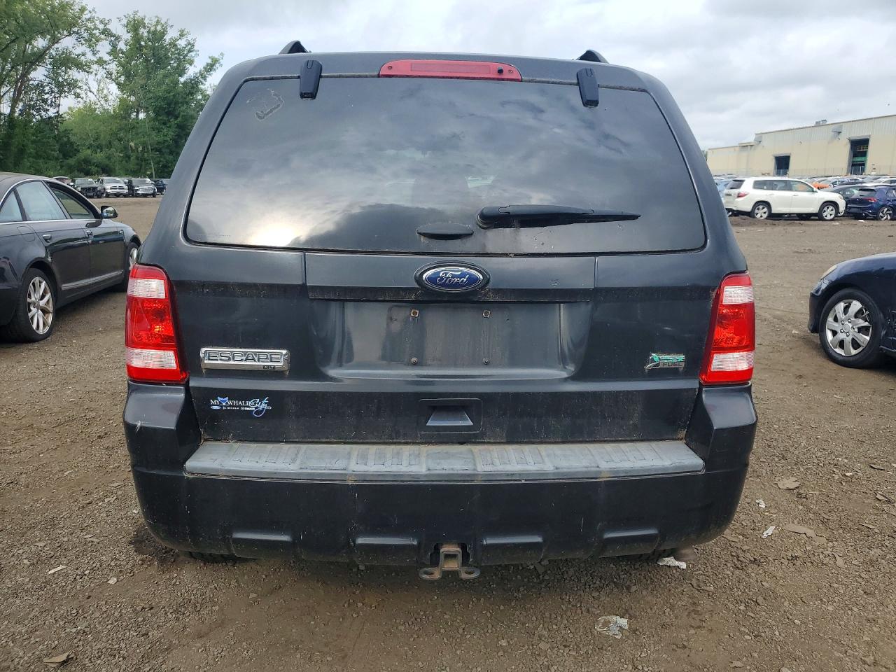 2011 Ford Escape Xlt Black vin: 1FMCU9DG4BKB56655