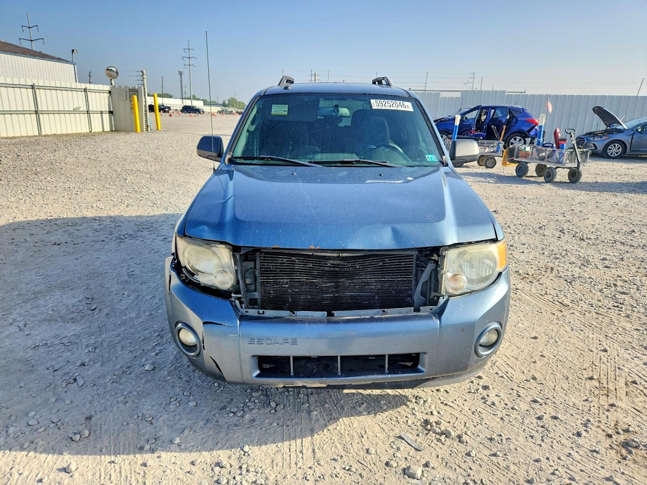 2011 Ford Escape Xlt Blue vin: 1FMCU9DG4BKC68968