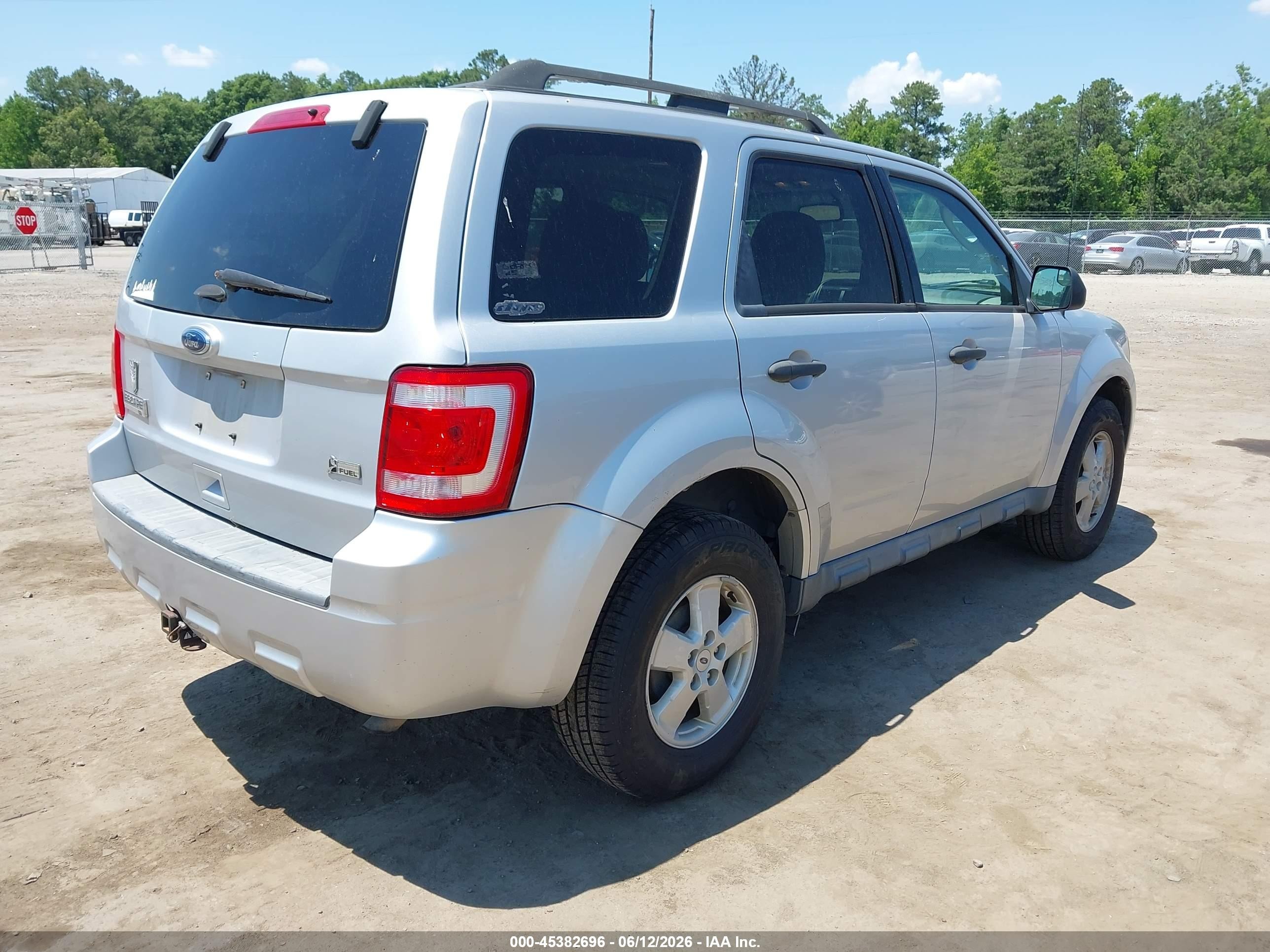 2012 Ford Escape Xlt Silver vin: 1FMCU9DG4CKA19751
