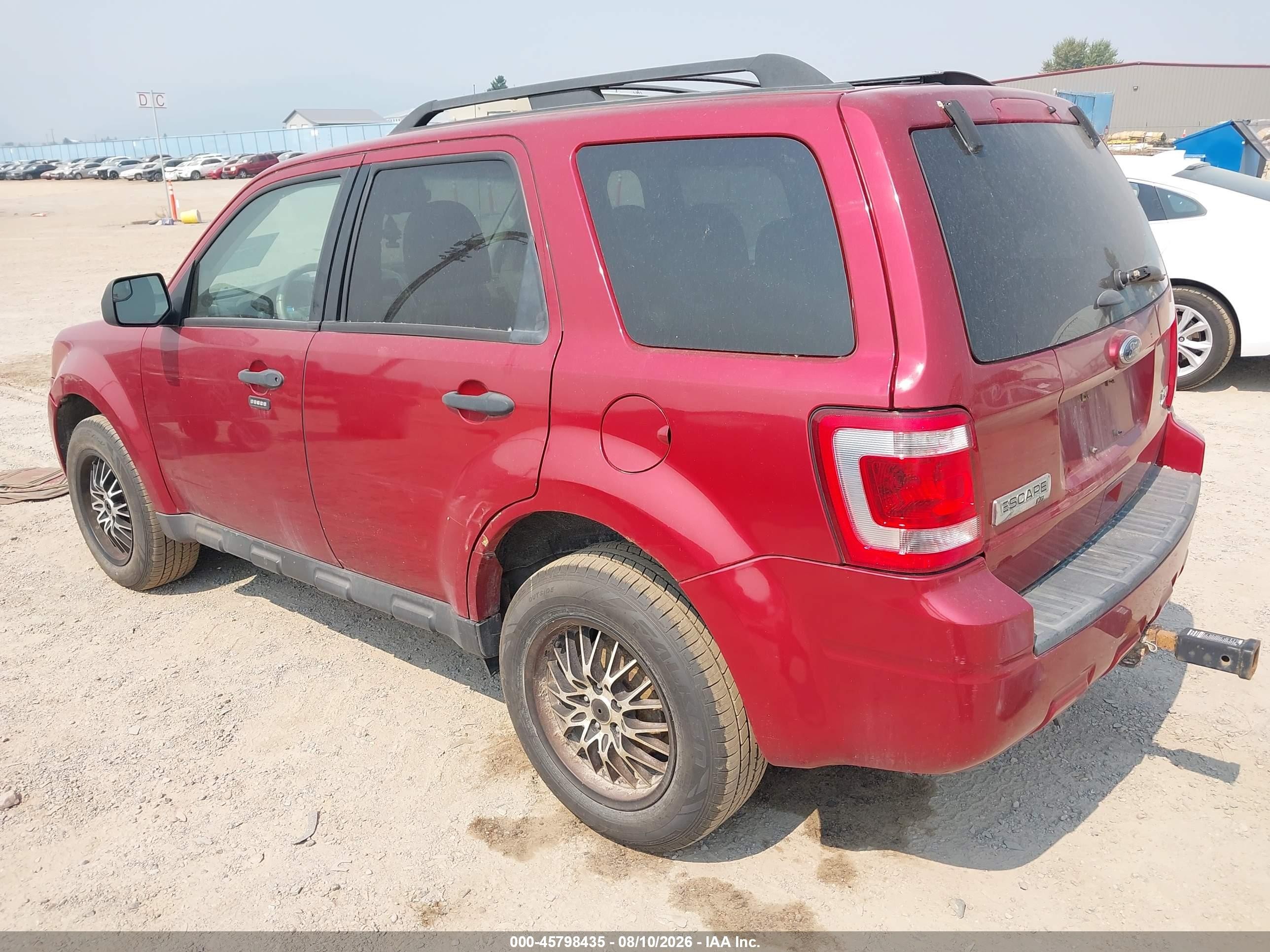 2012 Ford Escape Xlt Red vin: 1FMCU9DG4CKA75981