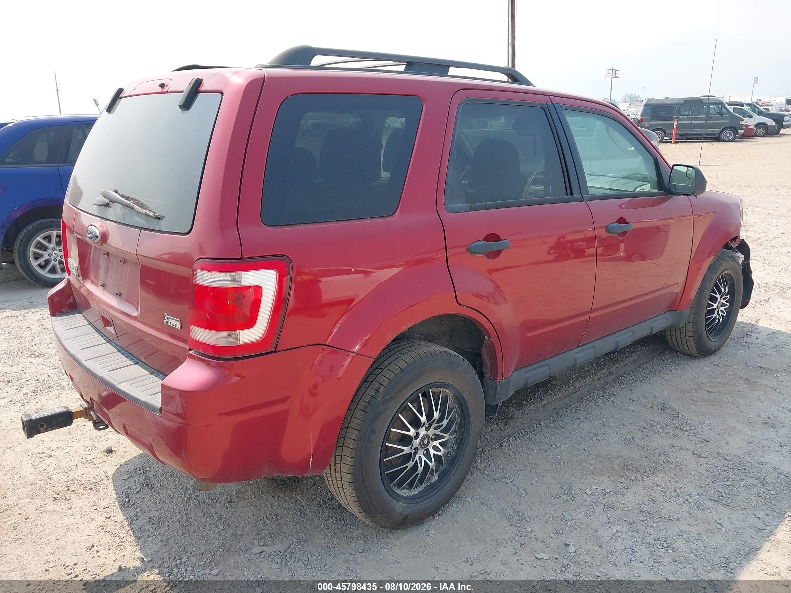 2012 Ford Escape Xlt Red vin: 1FMCU9DG4CKA75981