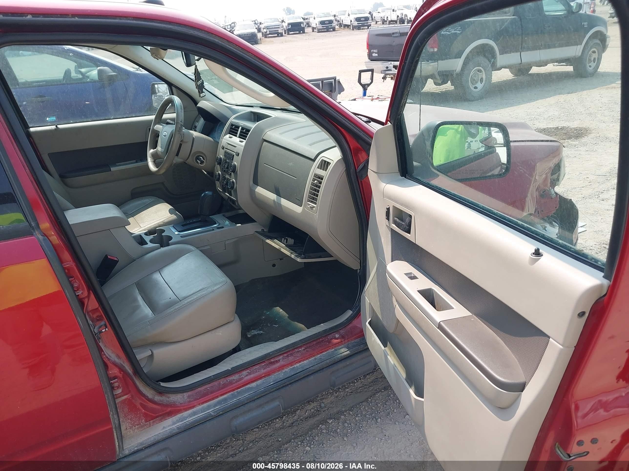 2012 Ford Escape Xlt Red vin: 1FMCU9DG4CKA75981