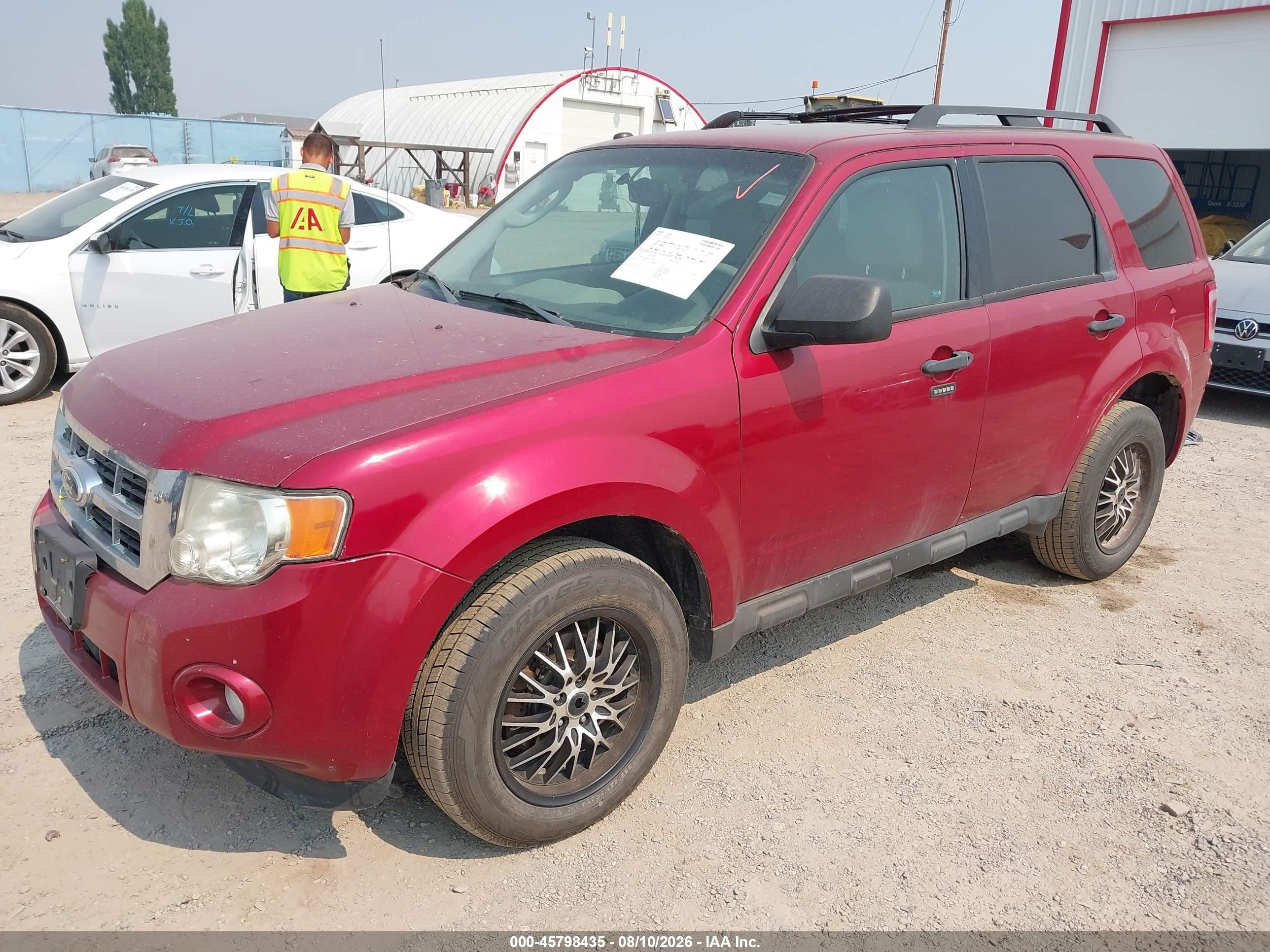 2012 Ford Escape Xlt Red vin: 1FMCU9DG4CKA75981