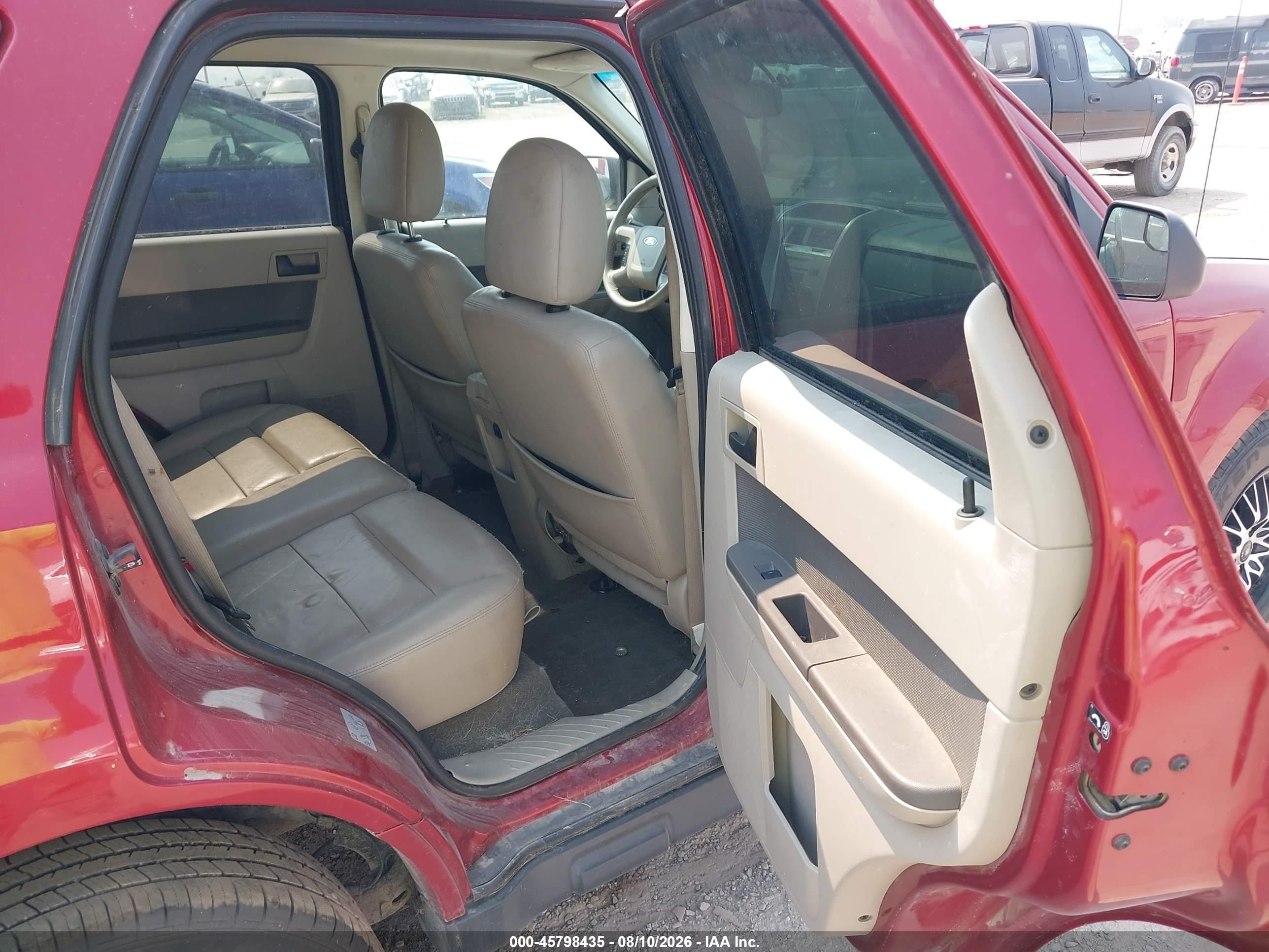 2012 Ford Escape Xlt Red vin: 1FMCU9DG4CKA75981
