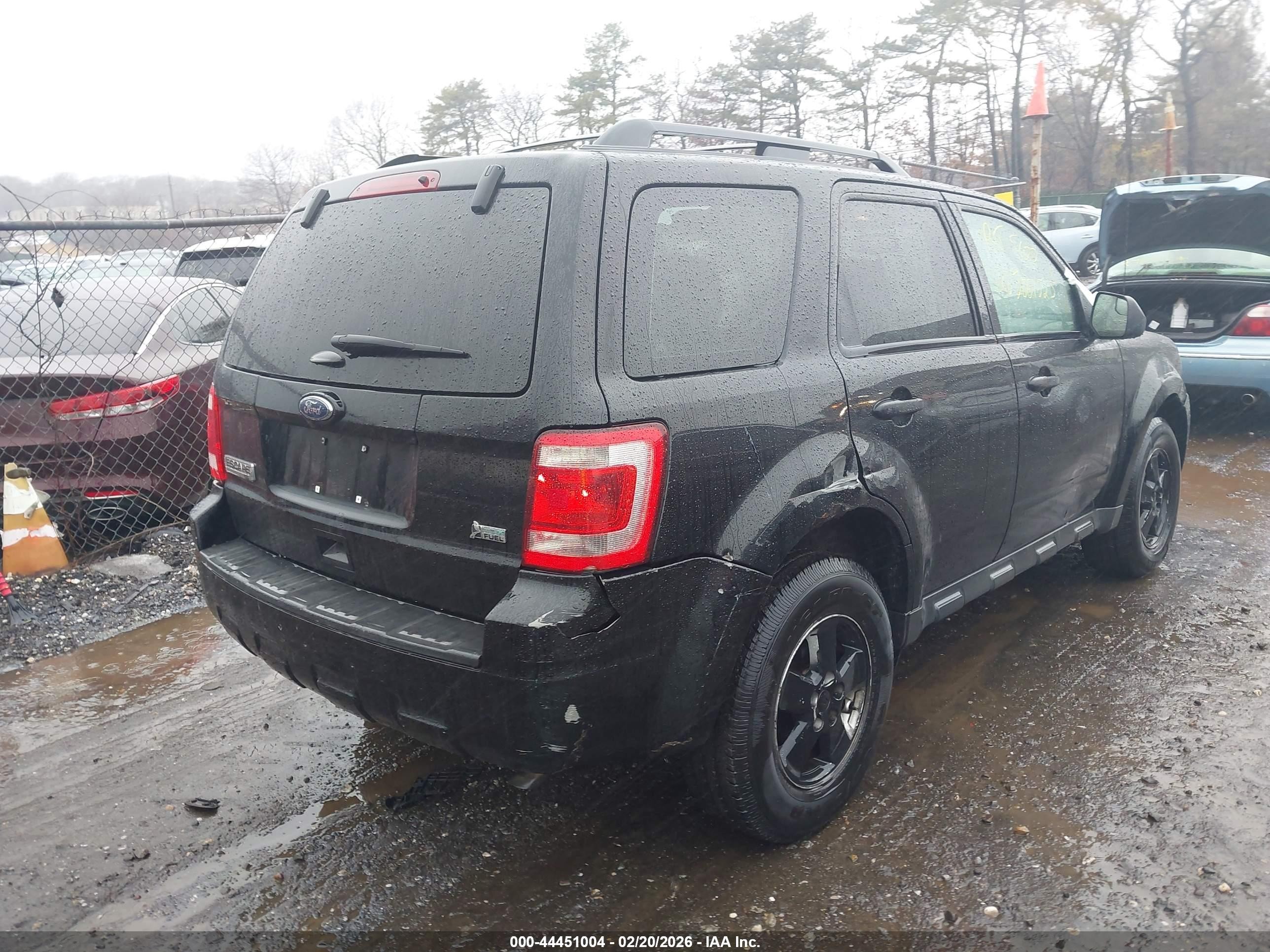 2012 Ford Escape Xlt Black vin: 1FMCU9DG4CKA92652