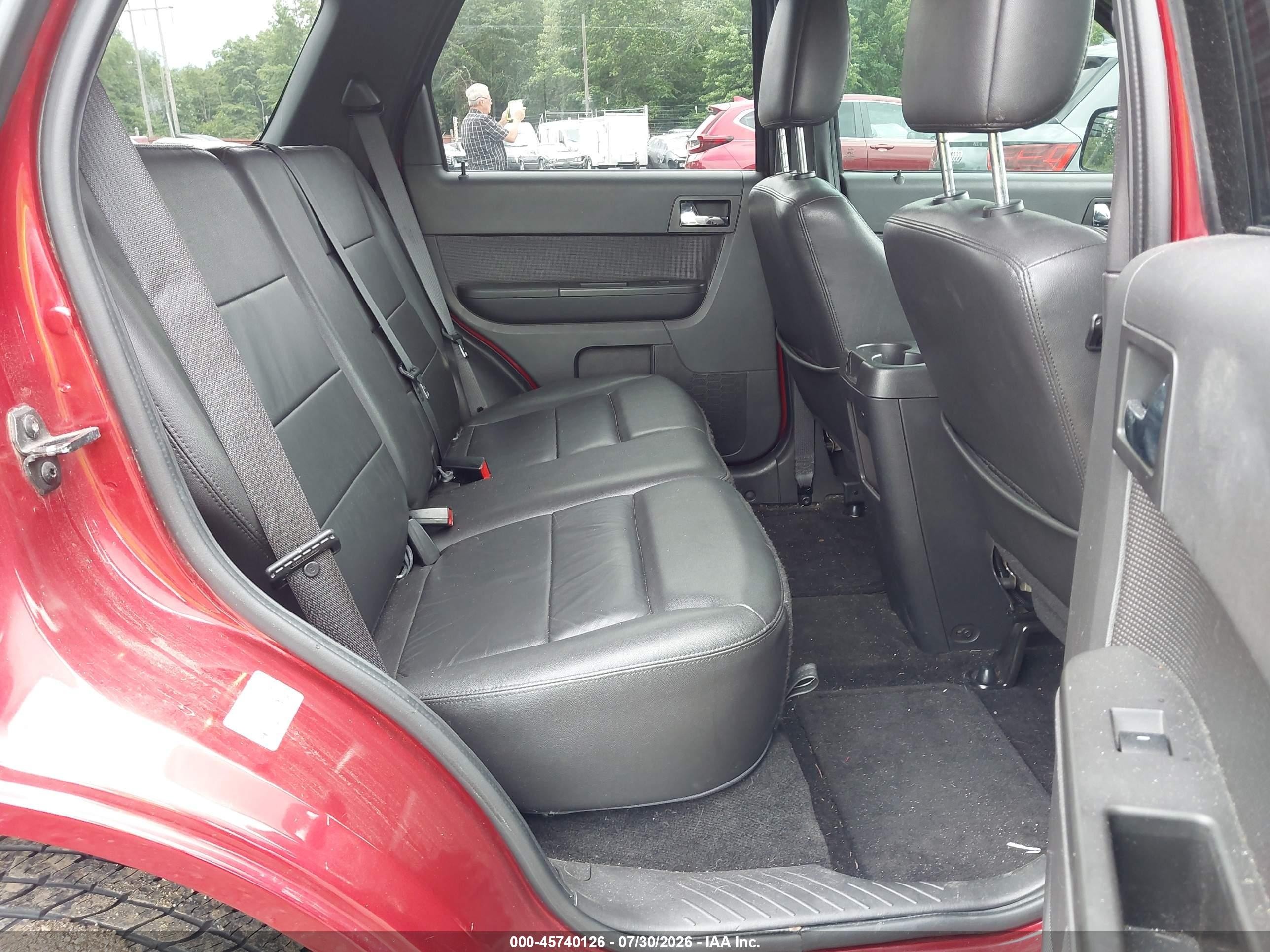 2012 Ford Escape Xlt Red vin: 1FMCU9DG4CKB48198