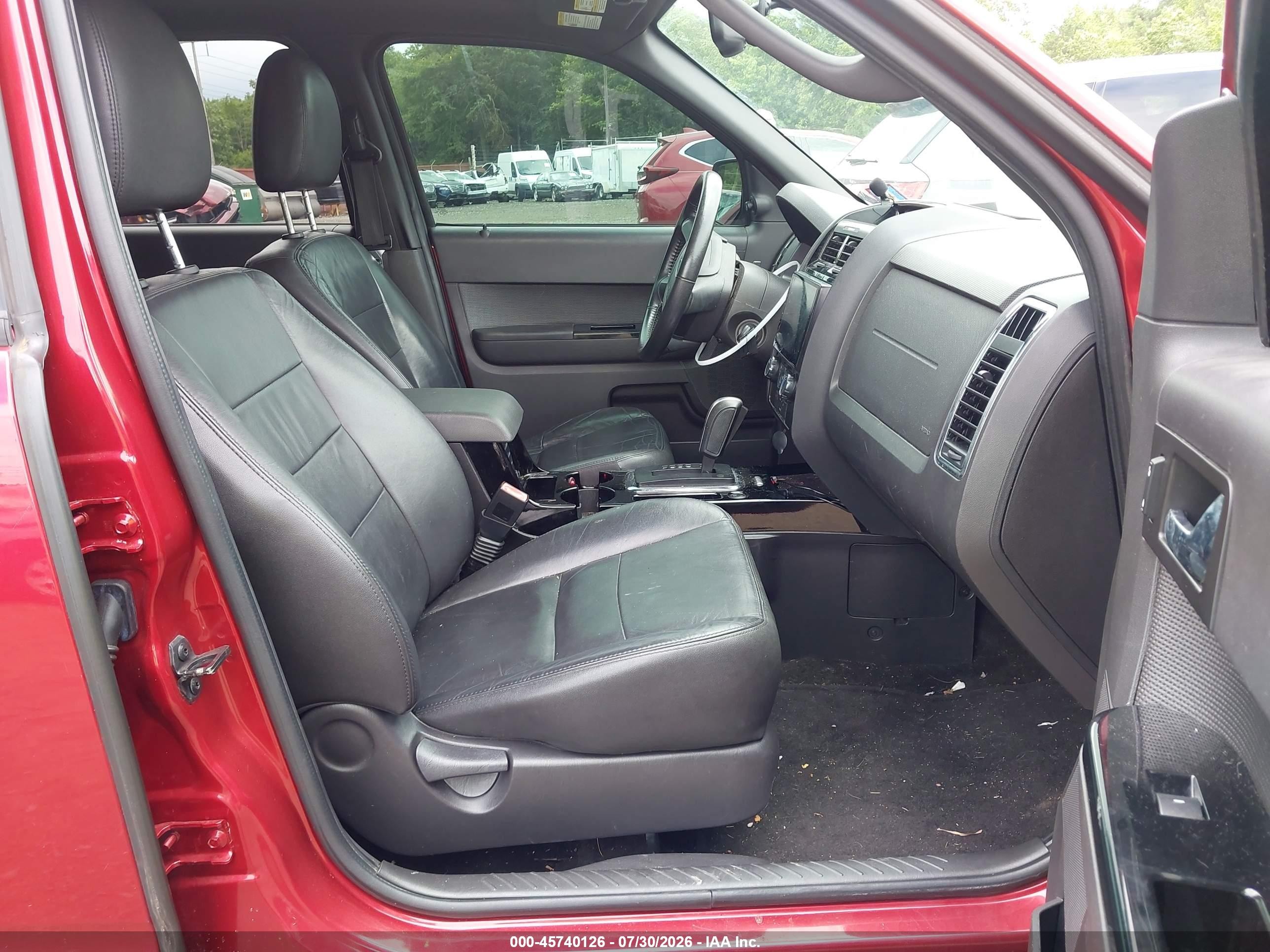 2012 Ford Escape Xlt Red vin: 1FMCU9DG4CKB48198
