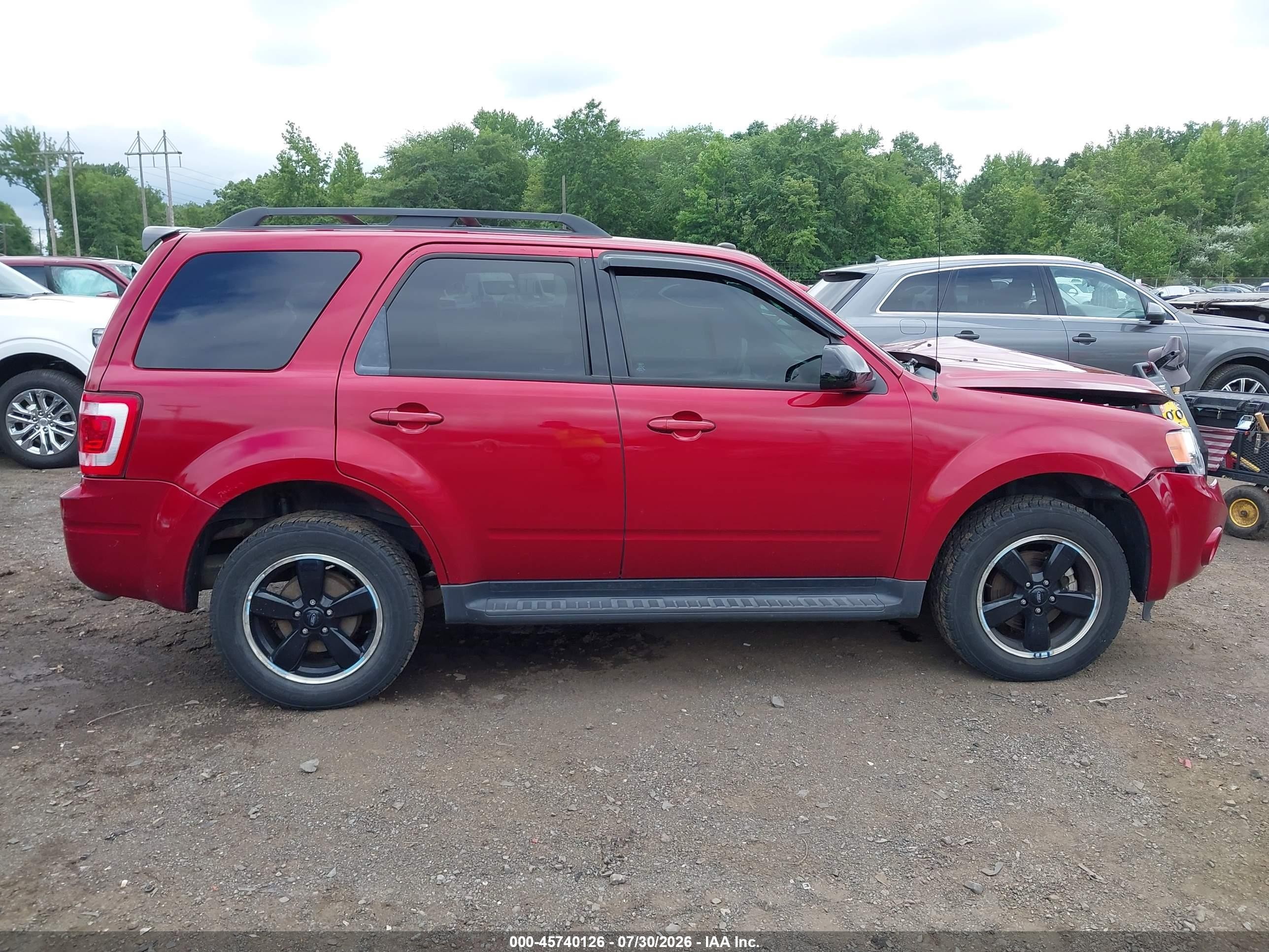 2012 Ford Escape Xlt Red vin: 1FMCU9DG4CKB48198