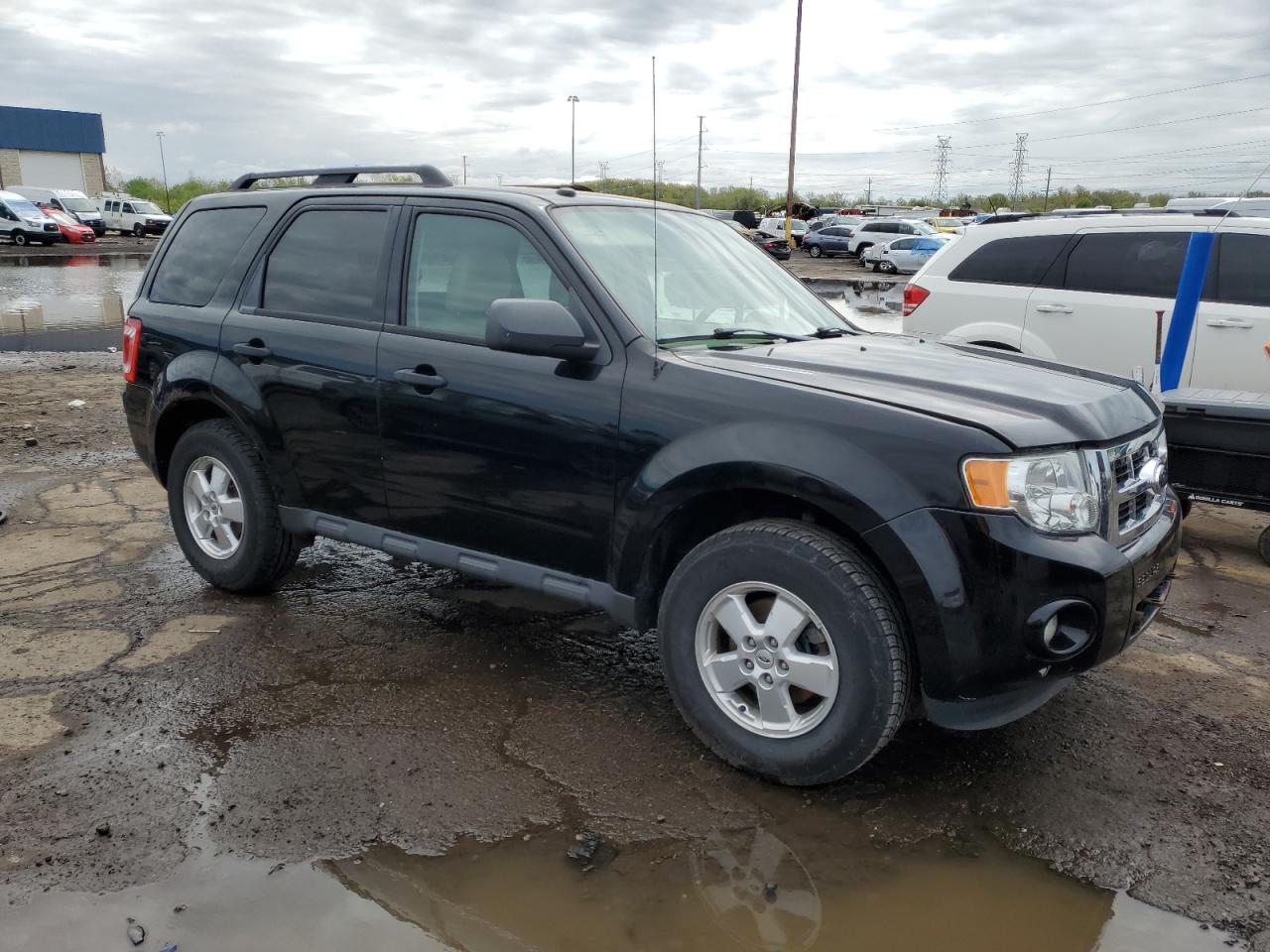 2012 Ford Escape Xlt Черный vin: 1FMCU9DG4CKC42629