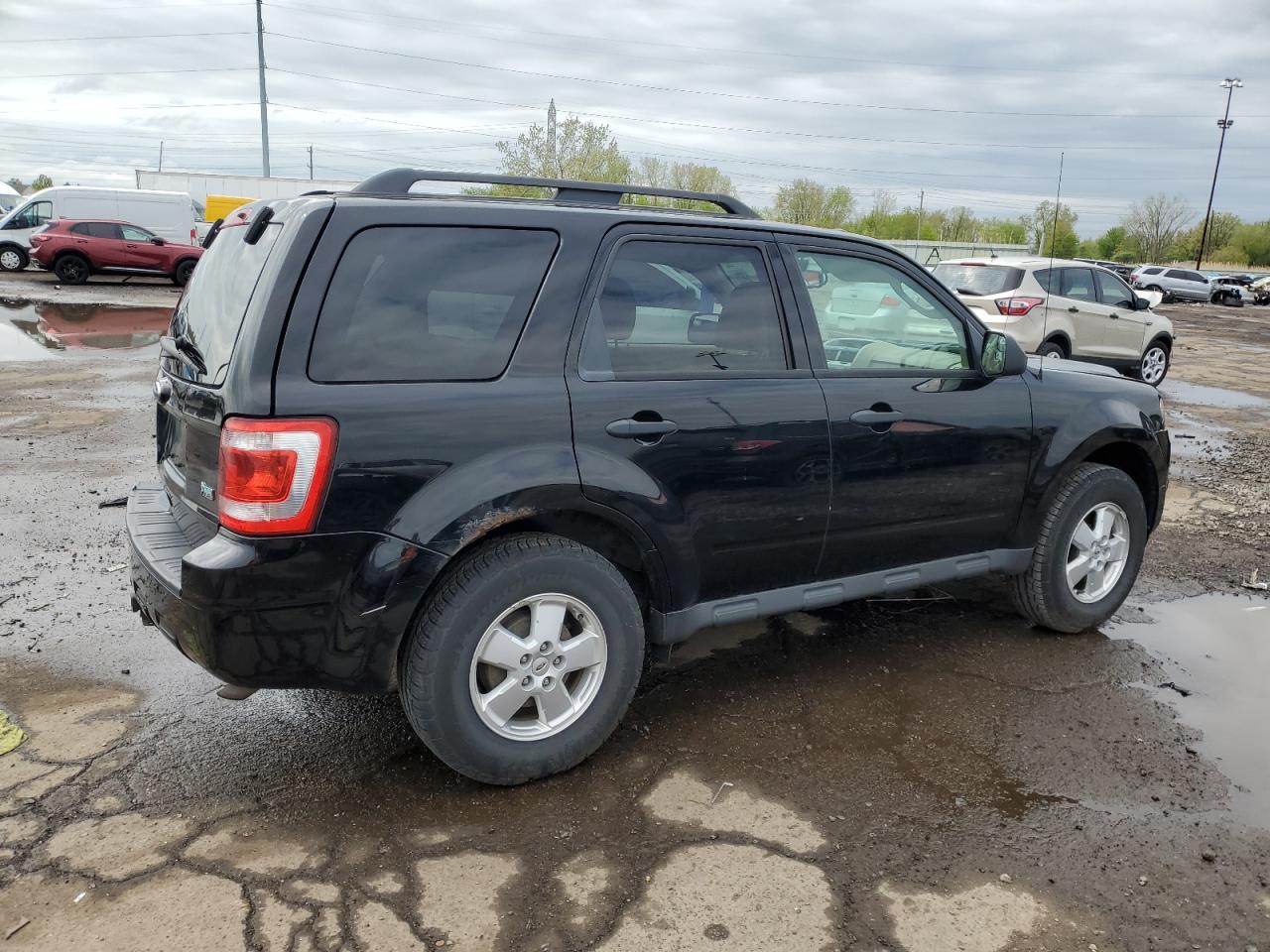 2012 Ford Escape Xlt Черный vin: 1FMCU9DG4CKC42629