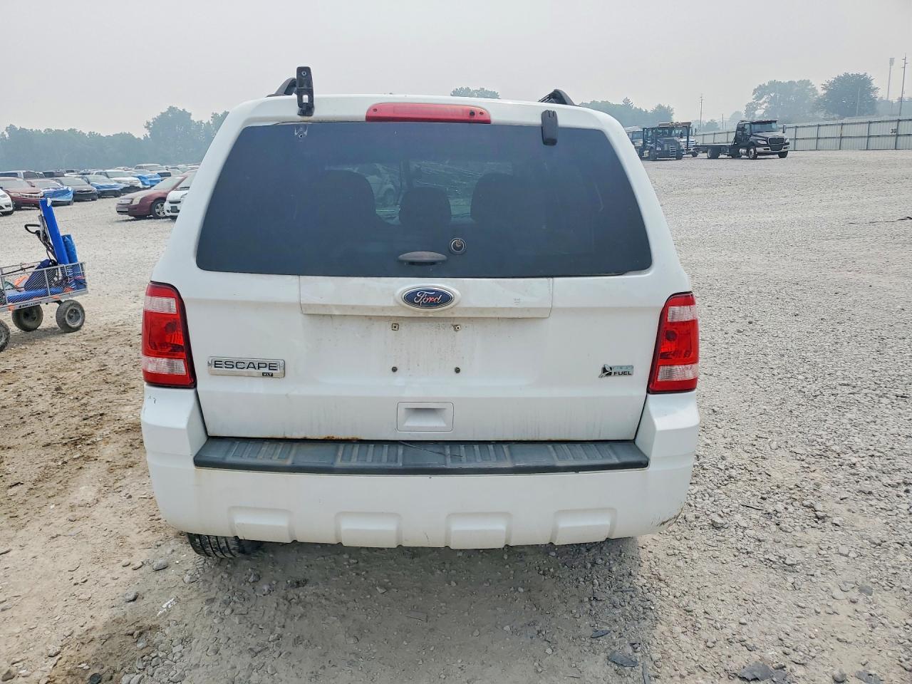 2012 Ford Escape Xlt White vin: 1FMCU9DG4CKC70219