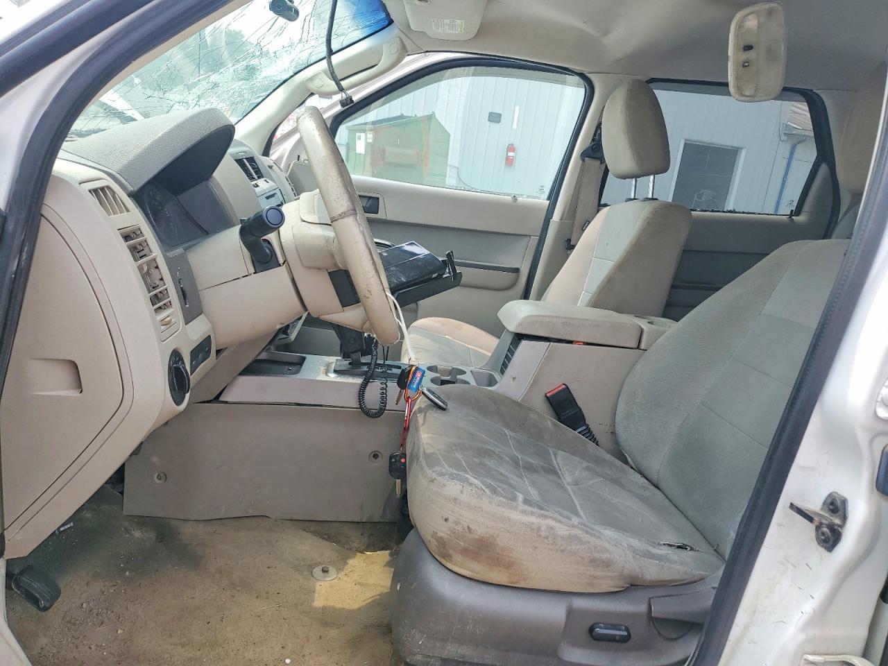 2012 Ford Escape Xlt White vin: 1FMCU9DG4CKC70219