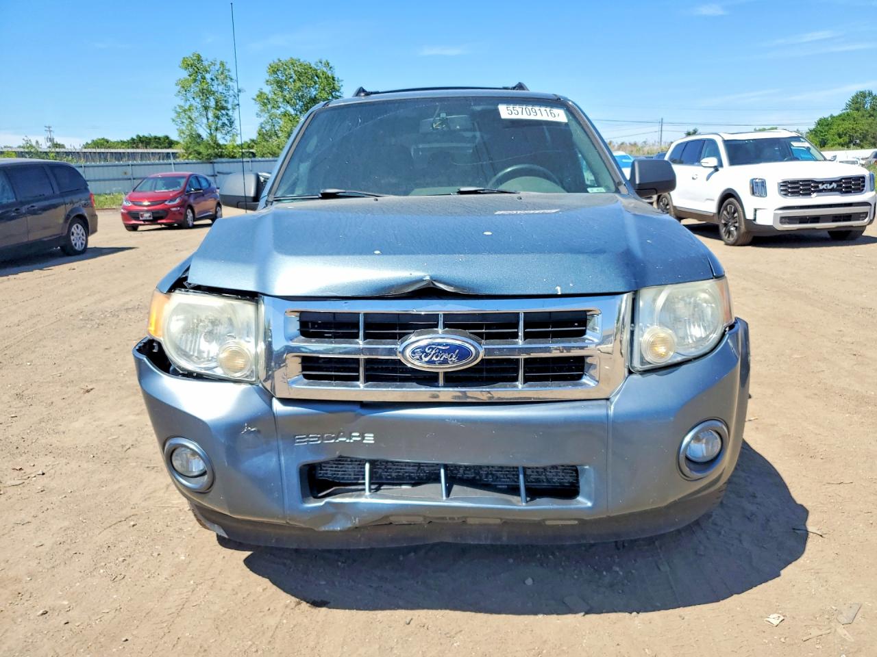2010 Ford Escape Xlt Turquoise vin: 1FMCU9DG5AKB43587