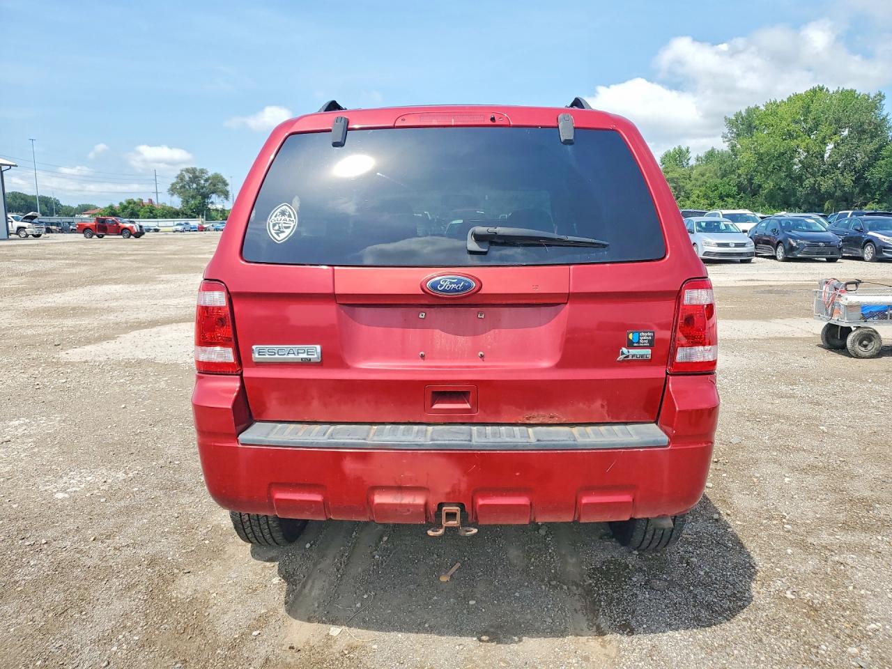 2011 Ford Escape Xlt Red vin: 1FMCU9DG5BKA21751