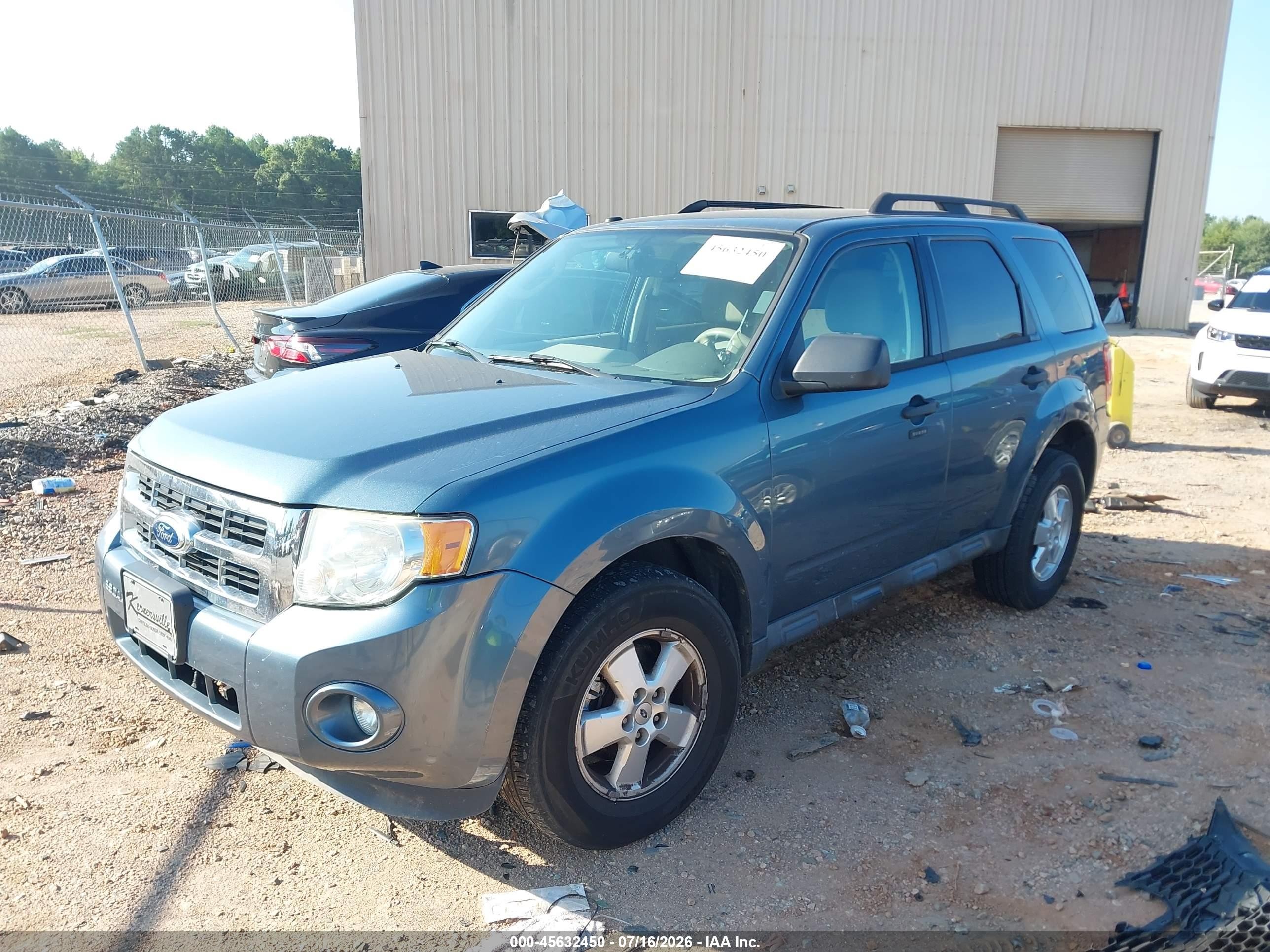 2011 Ford Escape Xlt Синий vin: 1FMCU9DG5BKB10588