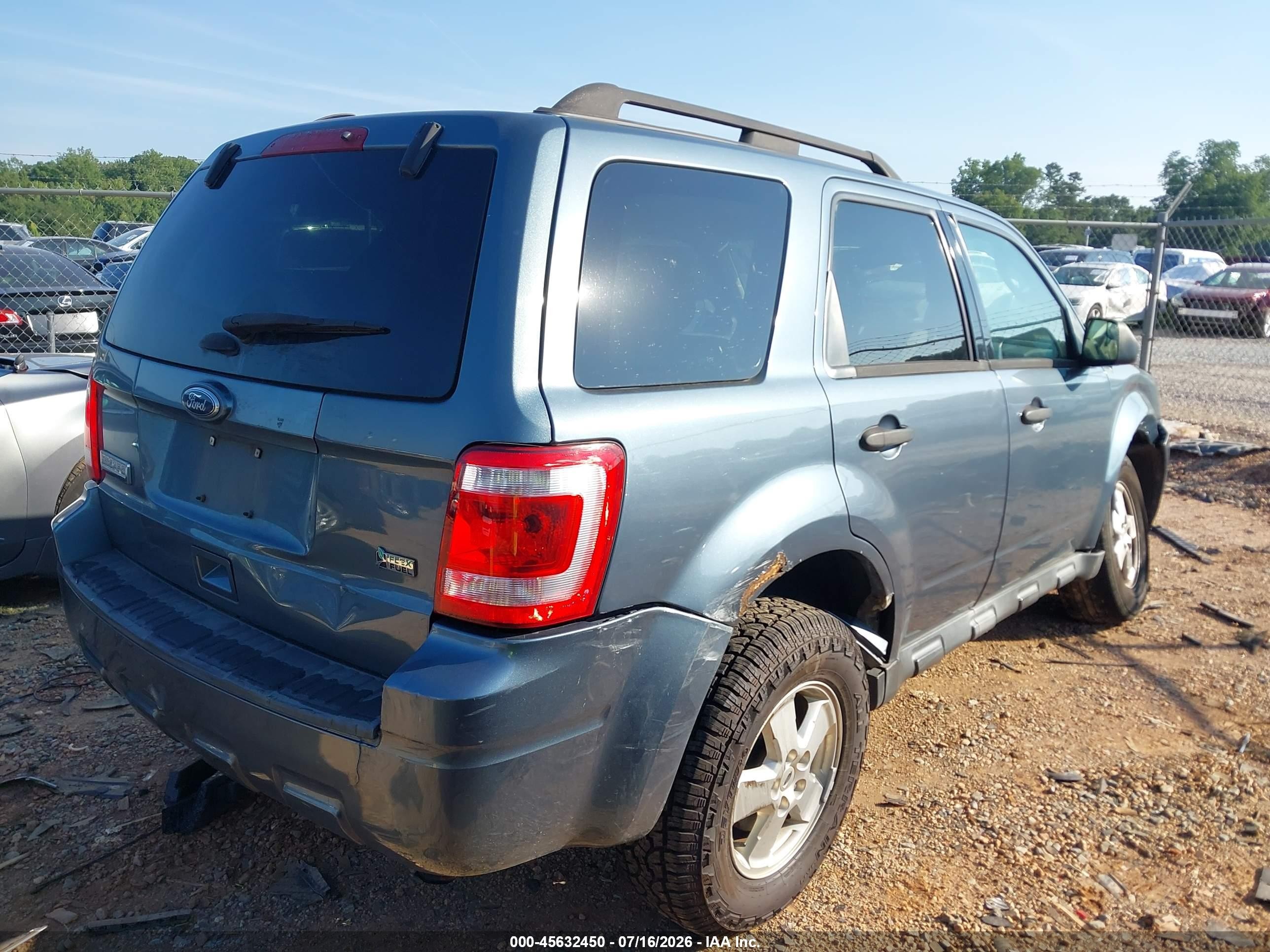 2011 Ford Escape Xlt Синий vin: 1FMCU9DG5BKB10588