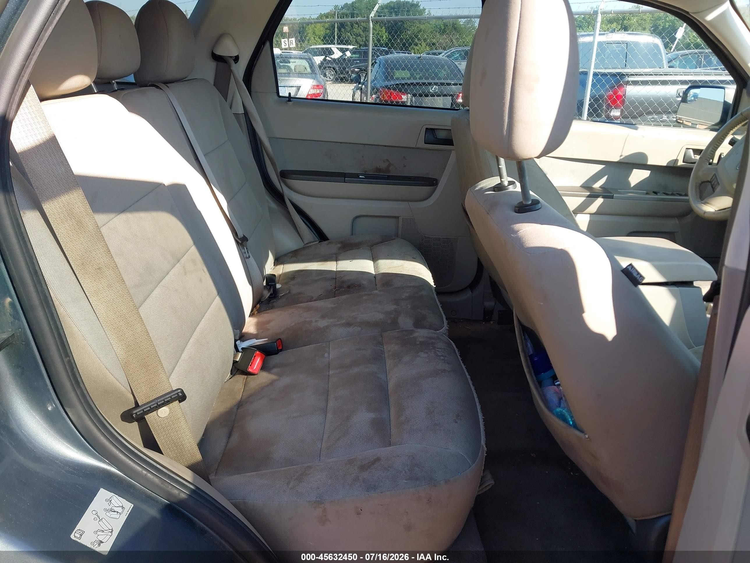 2011 Ford Escape Xlt Синий vin: 1FMCU9DG5BKB10588