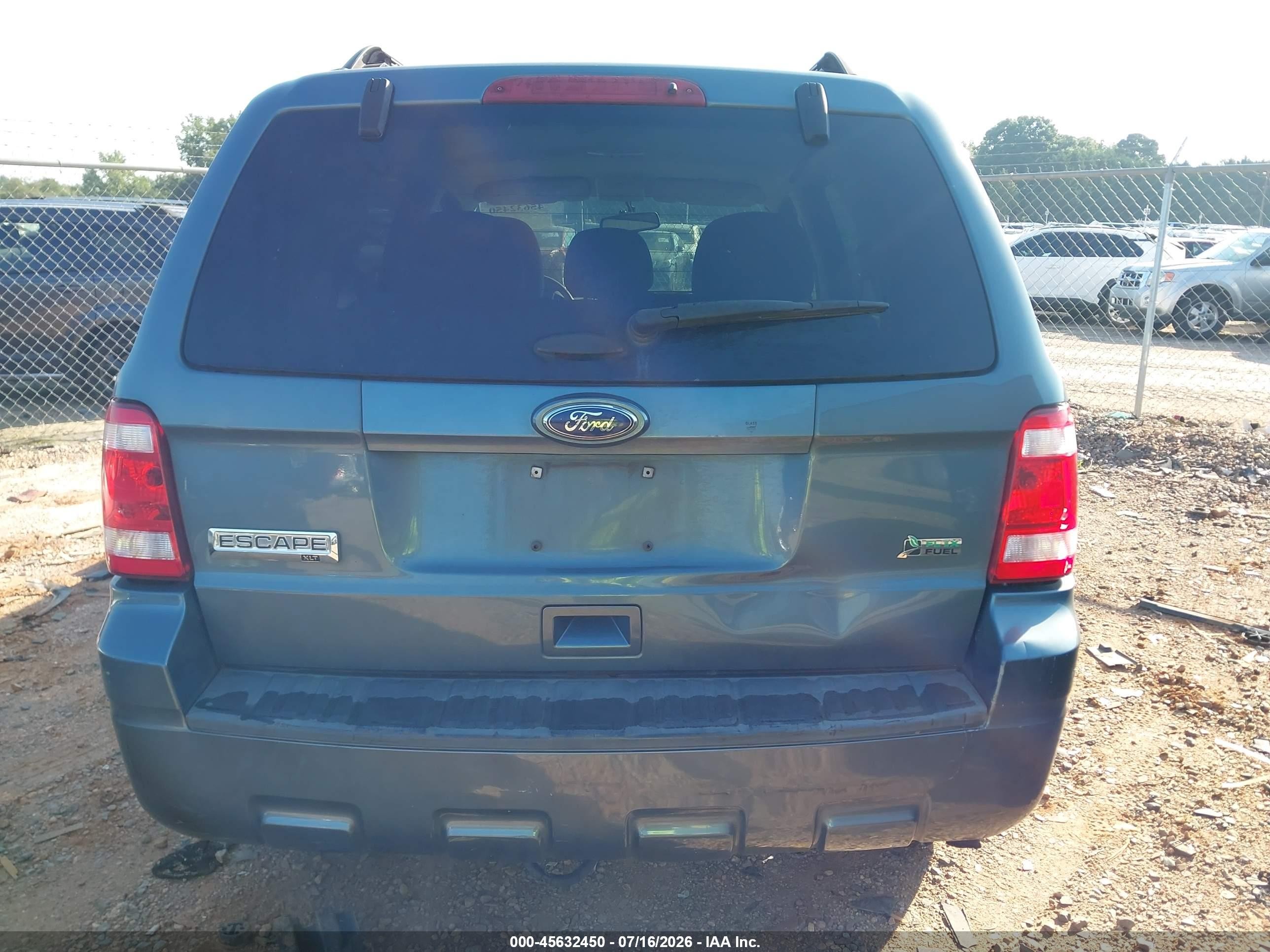 2011 Ford Escape Xlt Синий vin: 1FMCU9DG5BKB10588