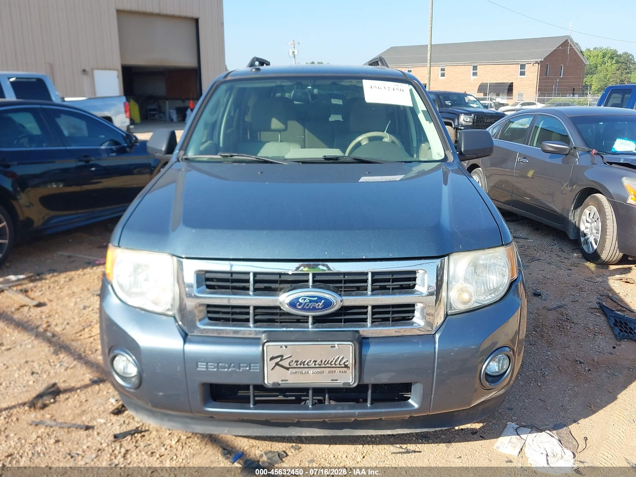 2011 Ford Escape Xlt Синий vin: 1FMCU9DG5BKB10588