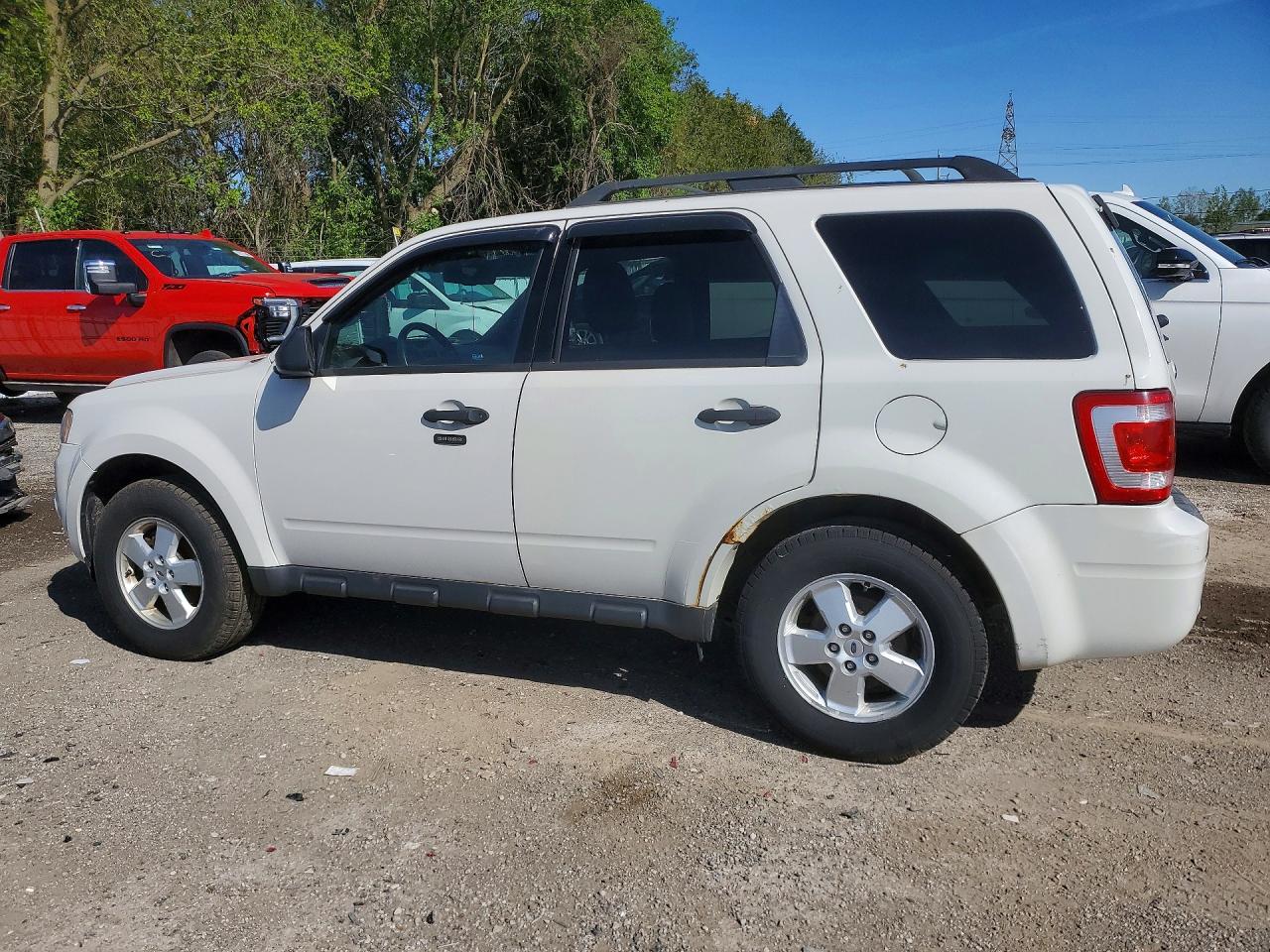 2011 Ford Escape Xlt White vin: 1FMCU9DG5BKB41842