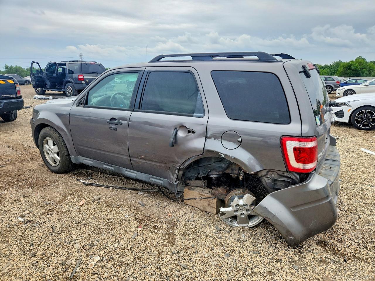 2012 Ford Escape Xlt Gray vin: 1FMCU9DG5CKB28641