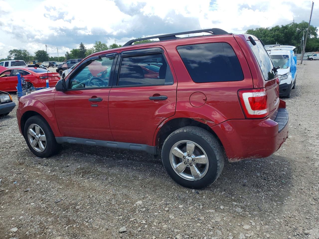 2012 Ford Escape Xlt Красный vin: 1FMCU9DG5CKB84806