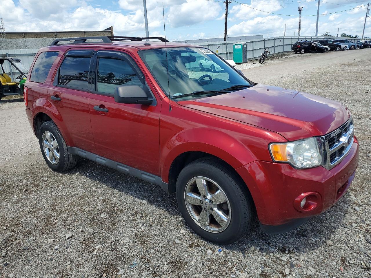 2012 Ford Escape Xlt Красный vin: 1FMCU9DG5CKB84806