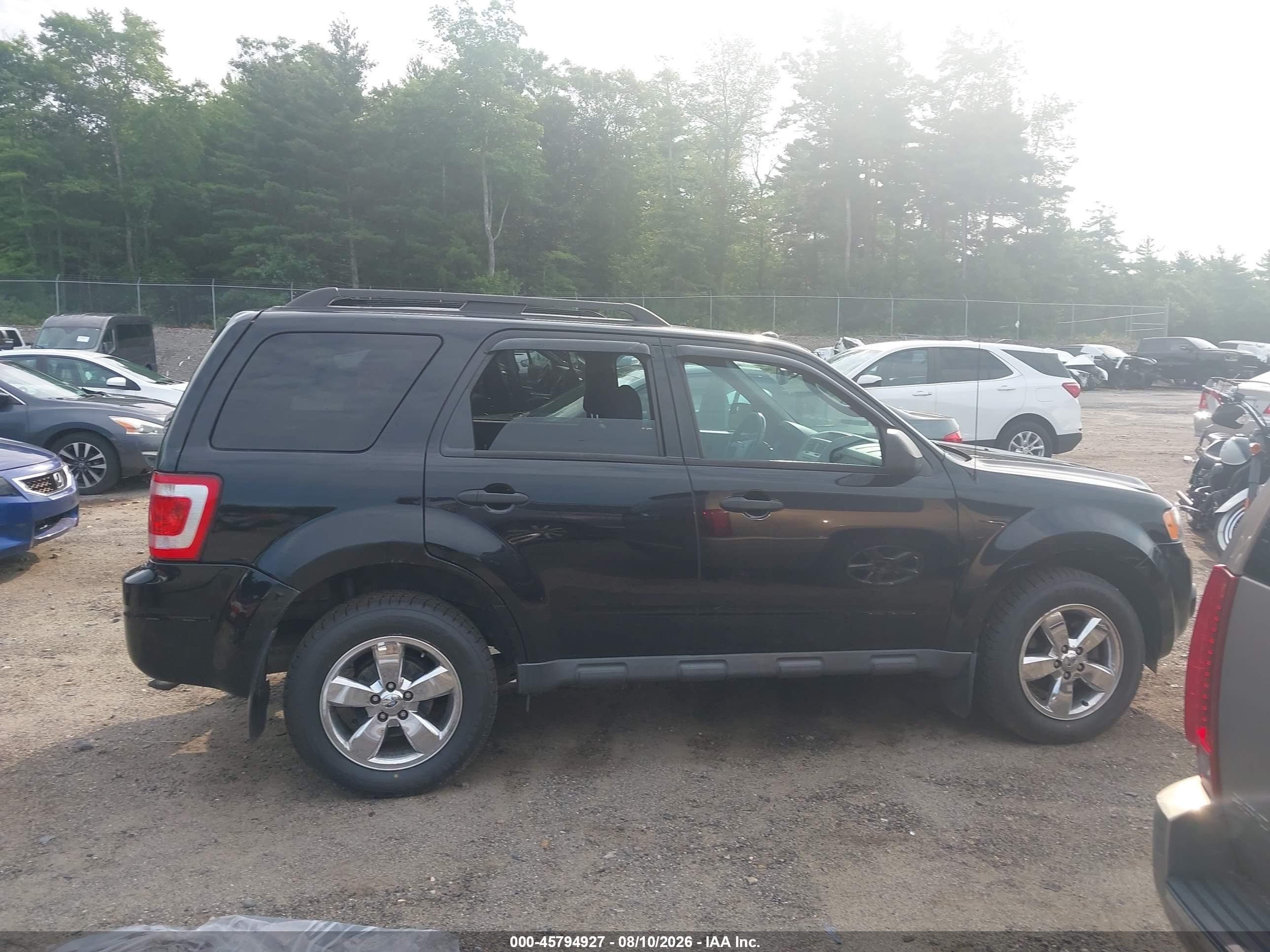 2012 Ford Escape Xlt Черный vin: 1FMCU9DG5CKB98267
