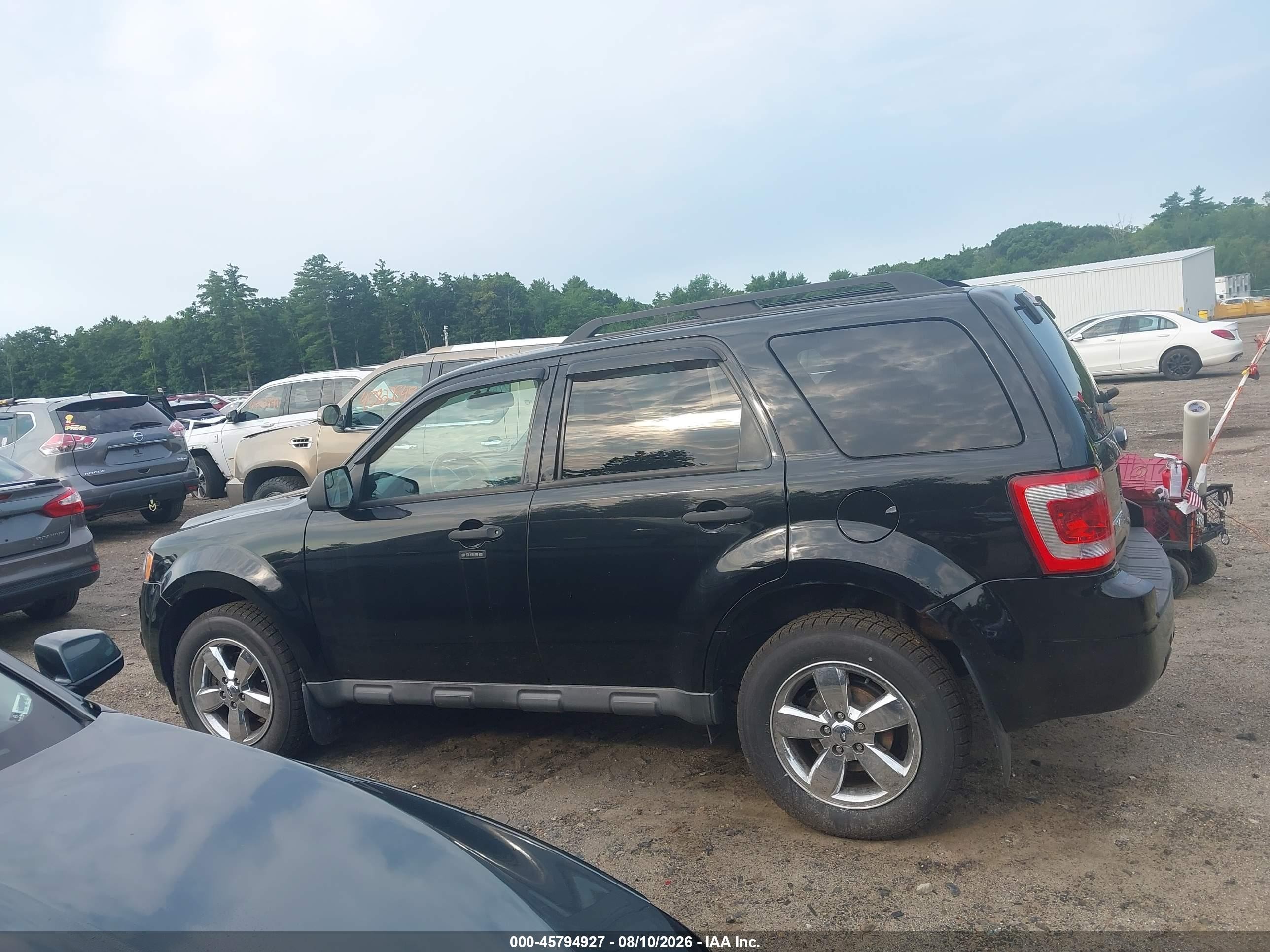 2012 Ford Escape Xlt Черный vin: 1FMCU9DG5CKB98267