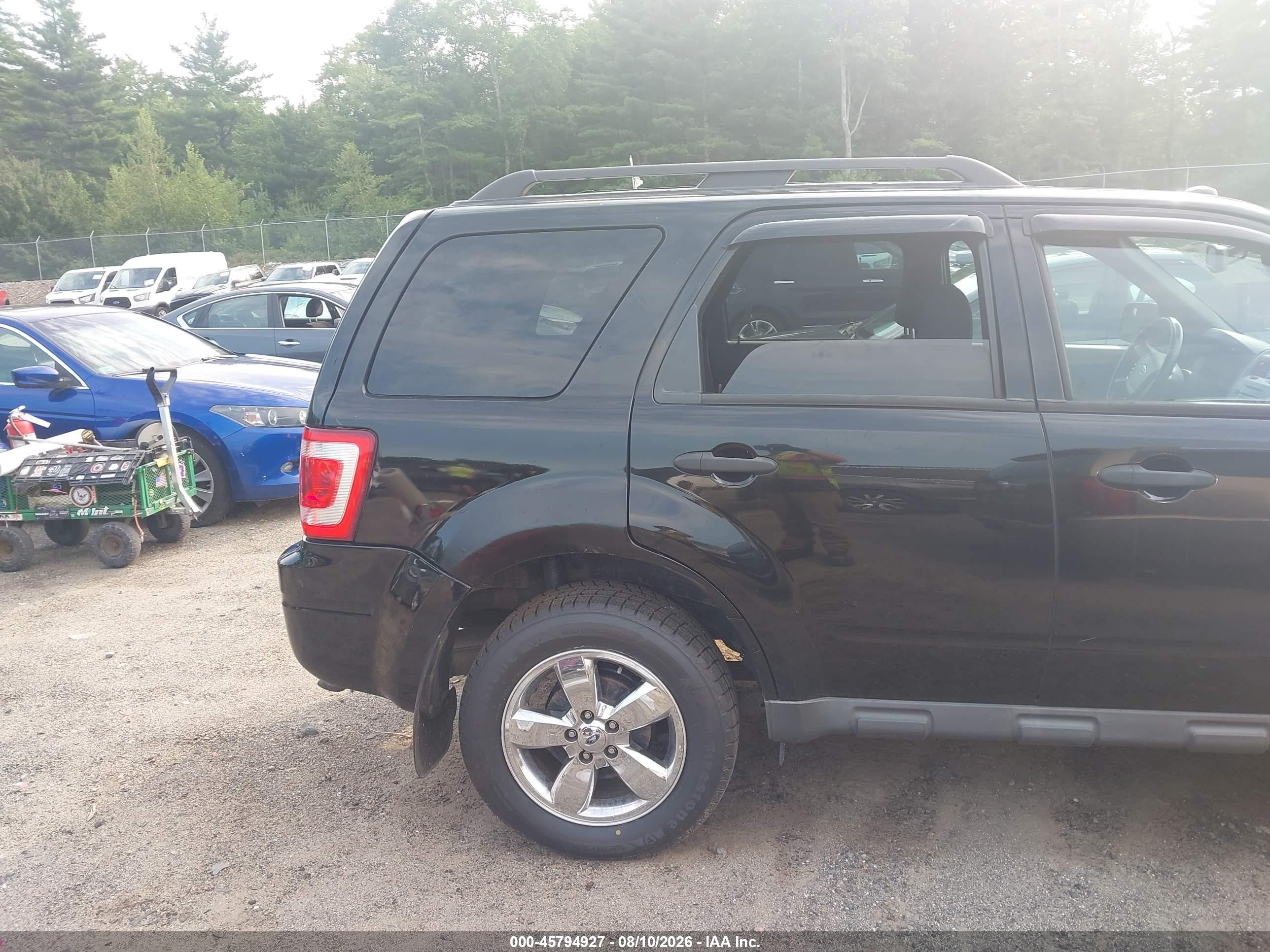 2012 Ford Escape Xlt Черный vin: 1FMCU9DG5CKB98267