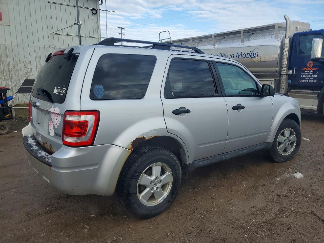 2012 Ford Escape Xlt Silver vin: 1FMCU9DG5CKC21577