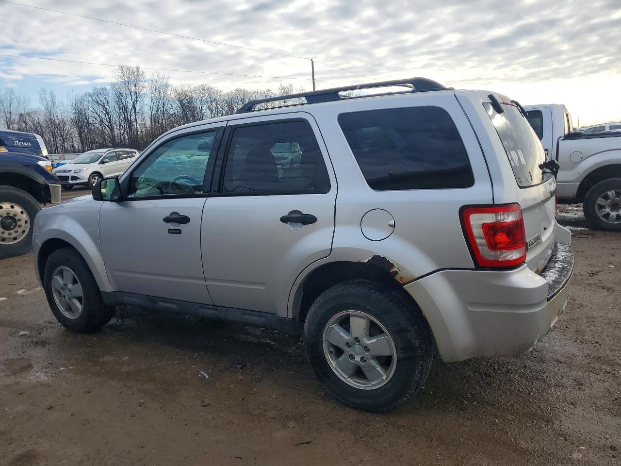 2012 Ford Escape Xlt Silver vin: 1FMCU9DG5CKC21577
