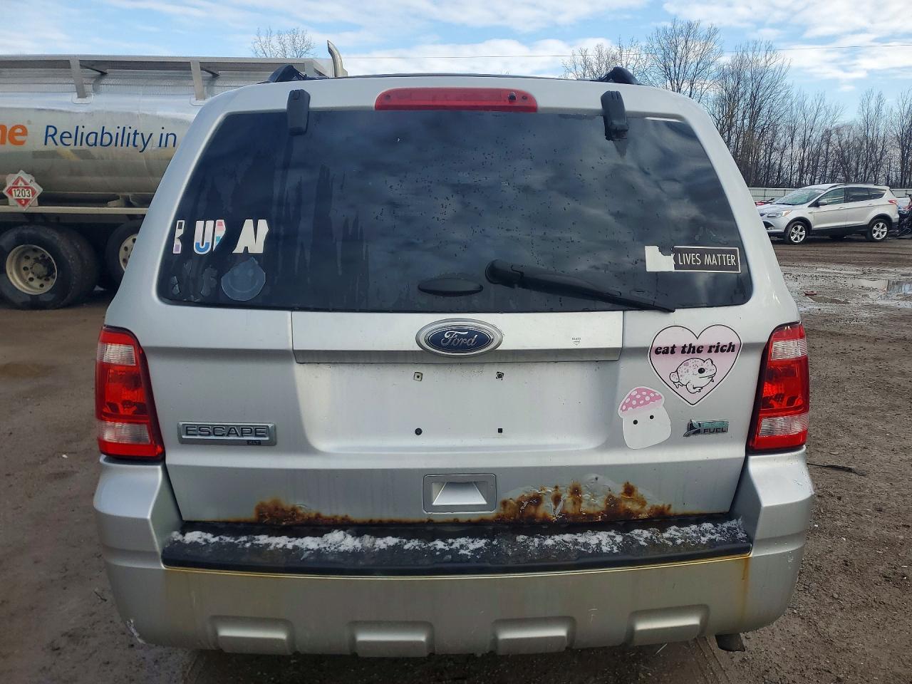 2012 Ford Escape Xlt Silver vin: 1FMCU9DG5CKC21577